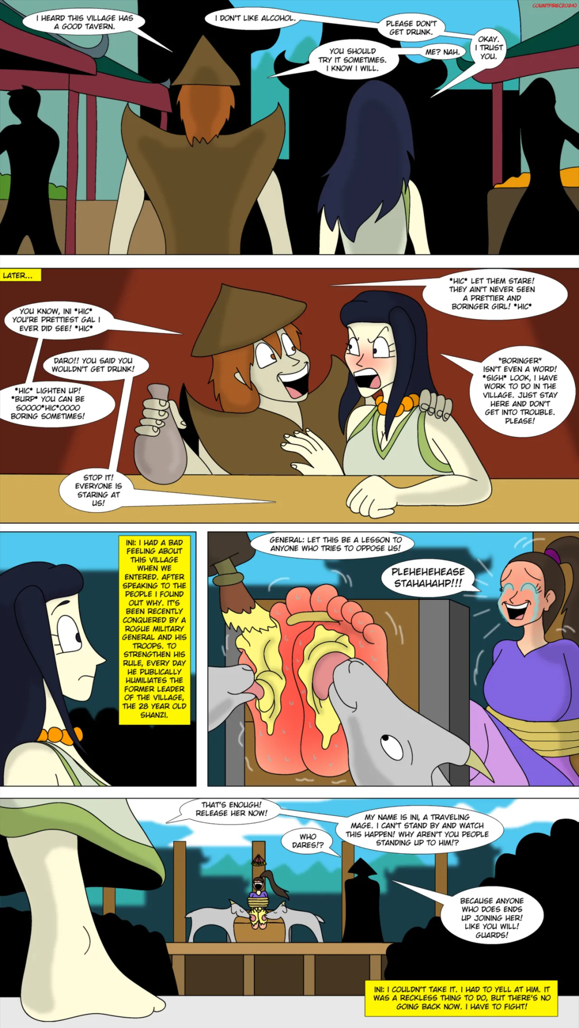 Countfire - The Barefoot Traveller (Chapter 1-6)