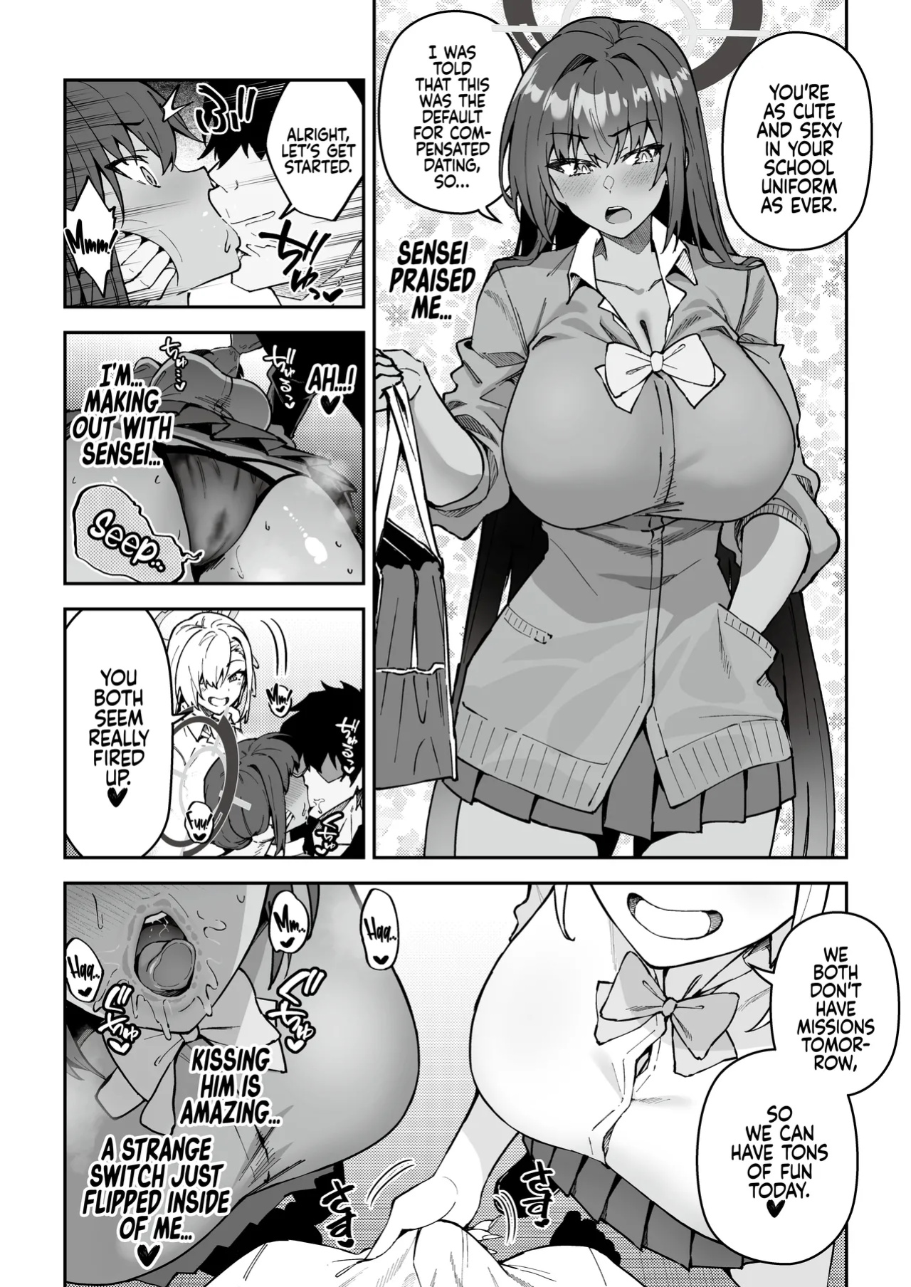[Syunichi Kansuu (Syunichi)] Seito to Nakayoku Nareru Tatta Hitotsu no Houhou 2 | The Method for Getting along with your Students 2 (Blue Archive) [Coffedrug]