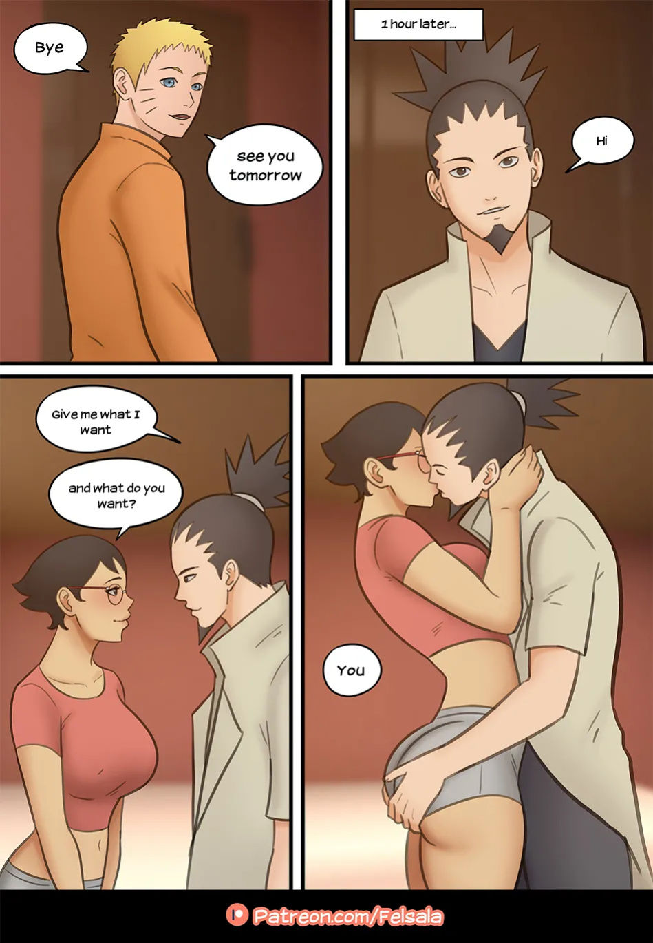[Felsala] Adult Sarada Loves Everyone
