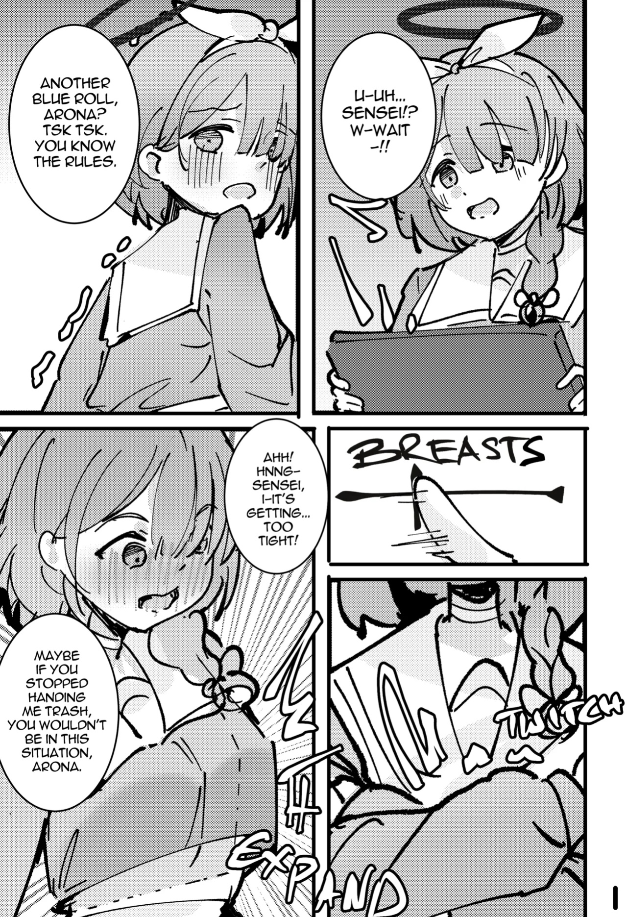 [Mazo_kunn] Arona's Punishment (Blue Archive)