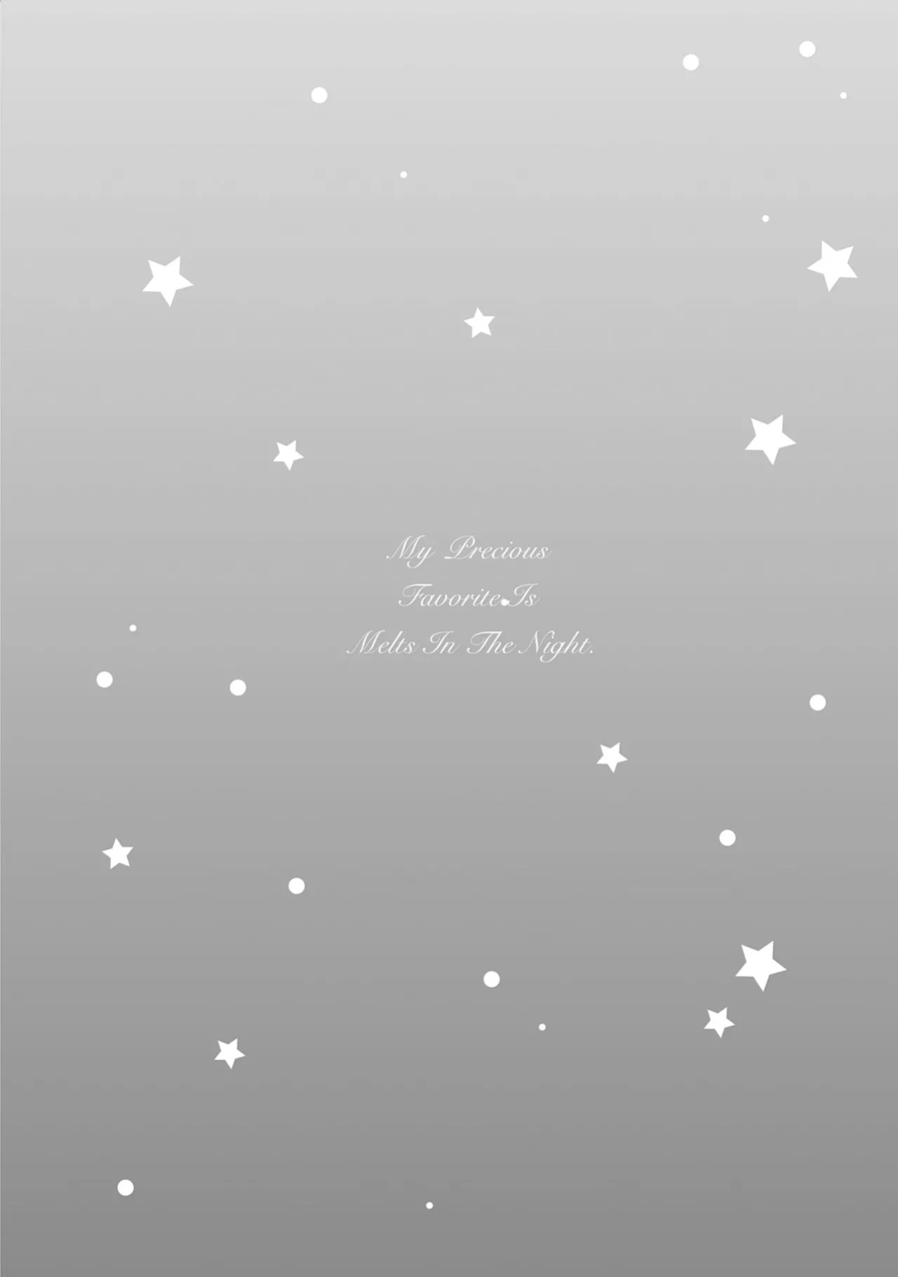 [Shiromitsu Daiya] Boku no oshi wa yoru ni torokeru (Tokuten-tsuki)