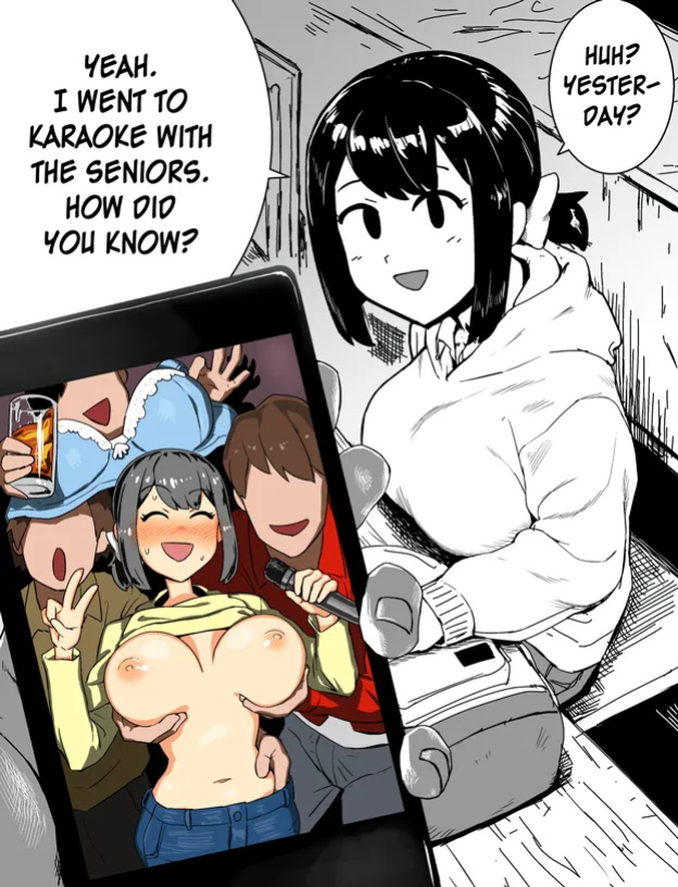 [Yamabatake] Boku ga Sasotte Onaji Daigaku ni Kita Osananajimi to, Kinou Senpai kara Okuraretekita Shashin [CarlJPTL]