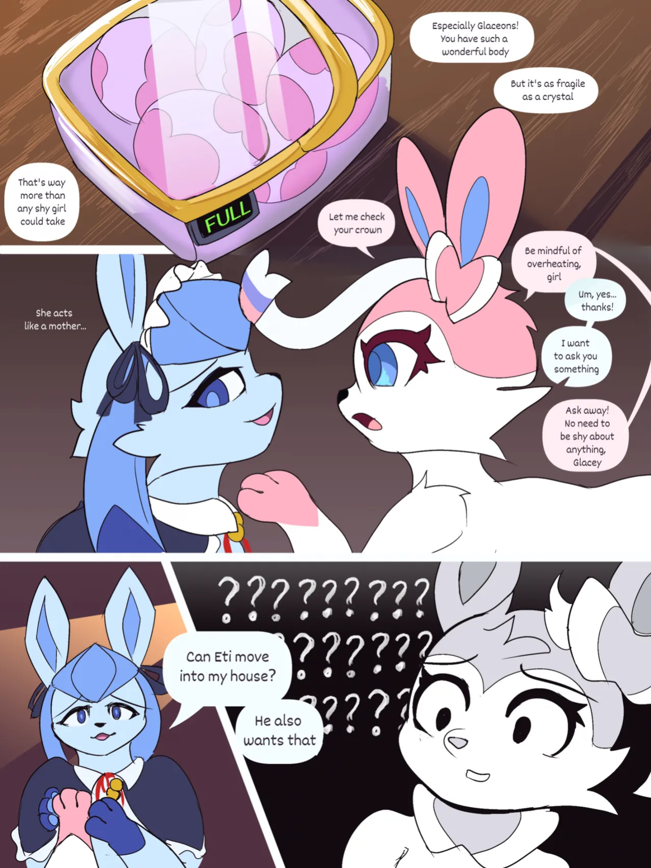 [UtopianVee] Glaceon in Love (Pokemon) COMPLETE