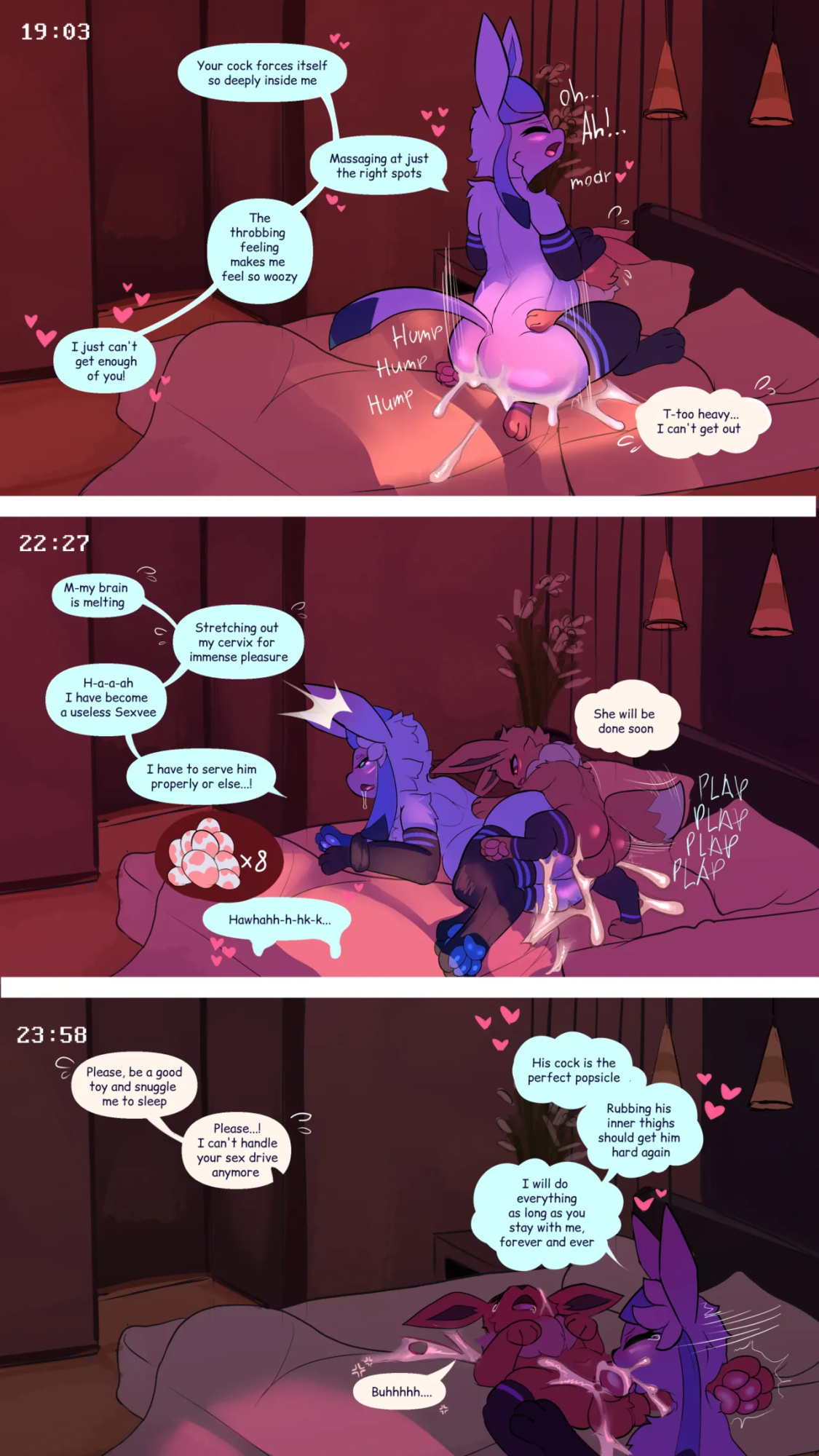 [UtopianVee] Glaceon in Love (Pokemon) COMPLETE