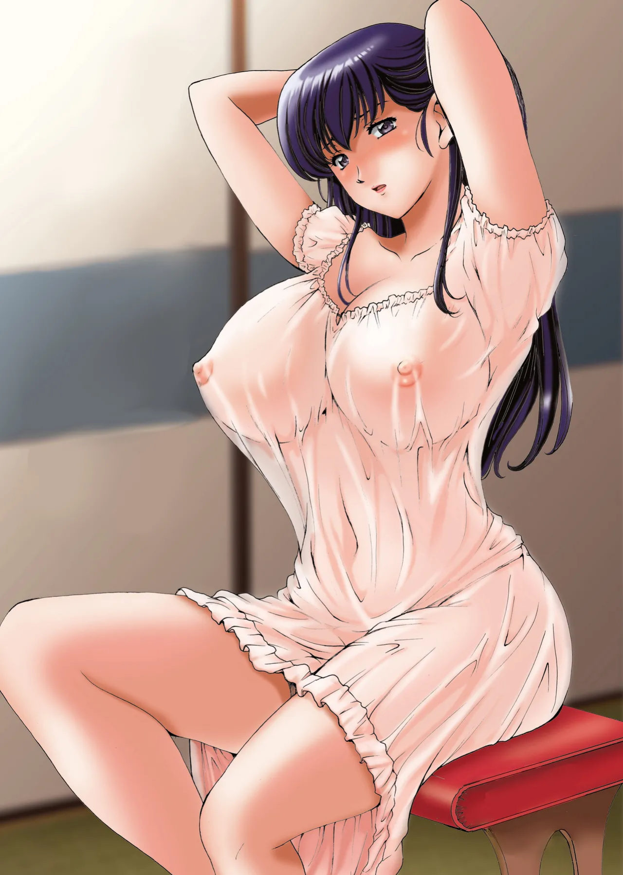 [Syouryu Yasui-Kai (Hoshino Ryuichi)] Hitozuma Kanrinin Kyoko | The Perils of Married Manger Kyoko-Complete (Maison Ikkoku)][MisterJ167]