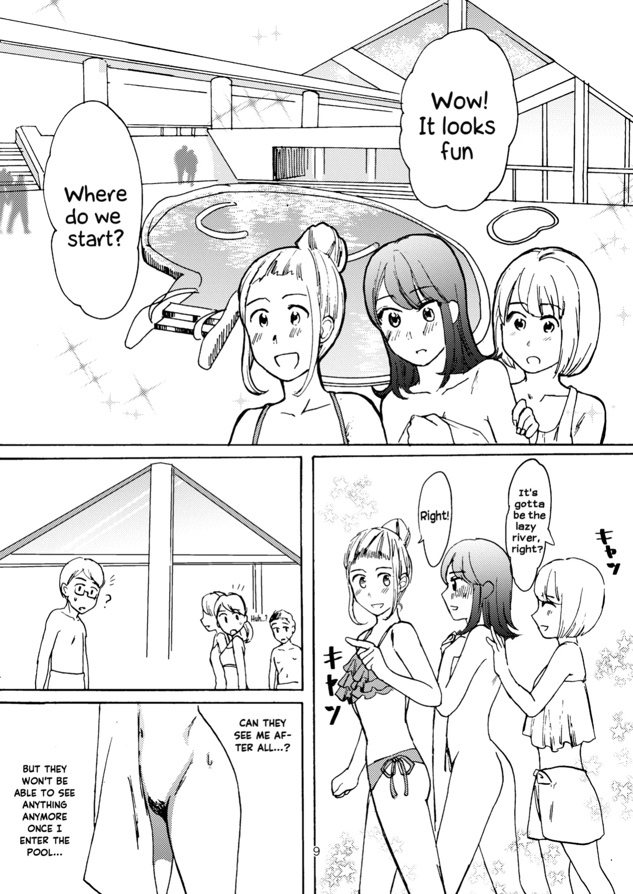 [Tataki Kikiki] Ai no Onsen Pool | The Hot Spring Pool of Love [Hikari no Kaze]