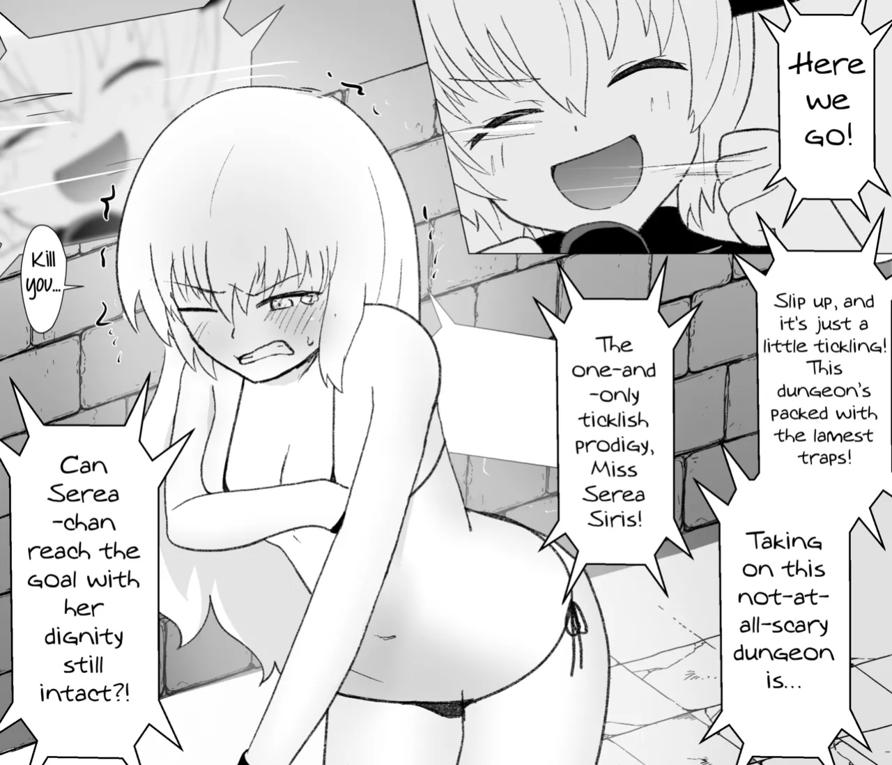 [Ibukichika (Sanadame)] Serea's Tickling Dungeon