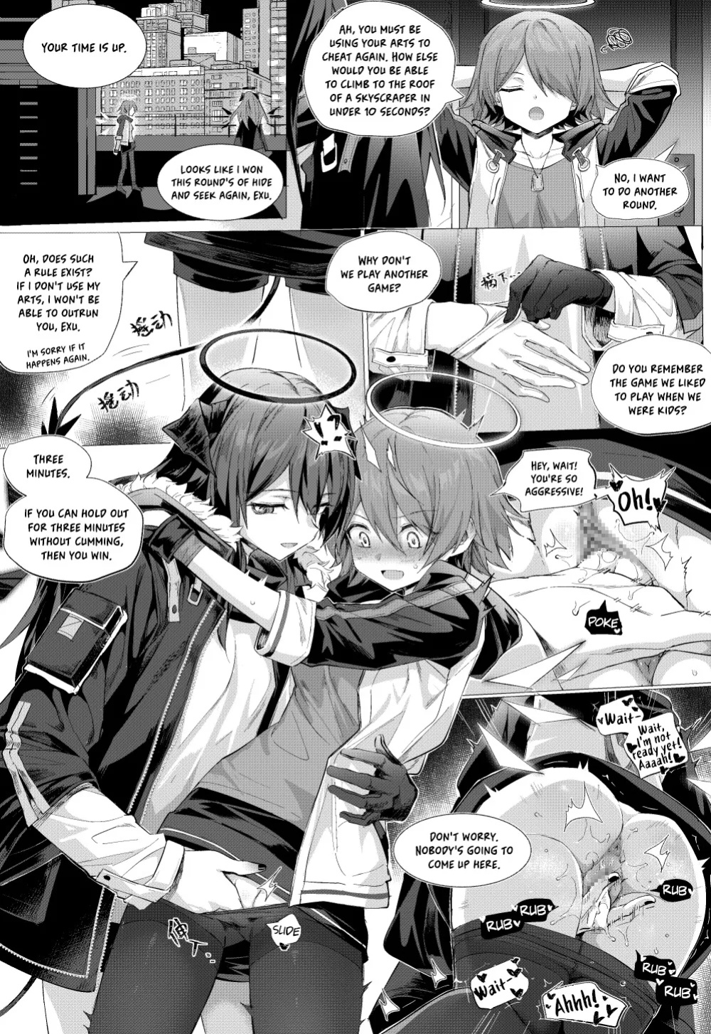 [kataokasan] Mostima x Exusiai Short Story (Arknights) [DKKMD Translations]