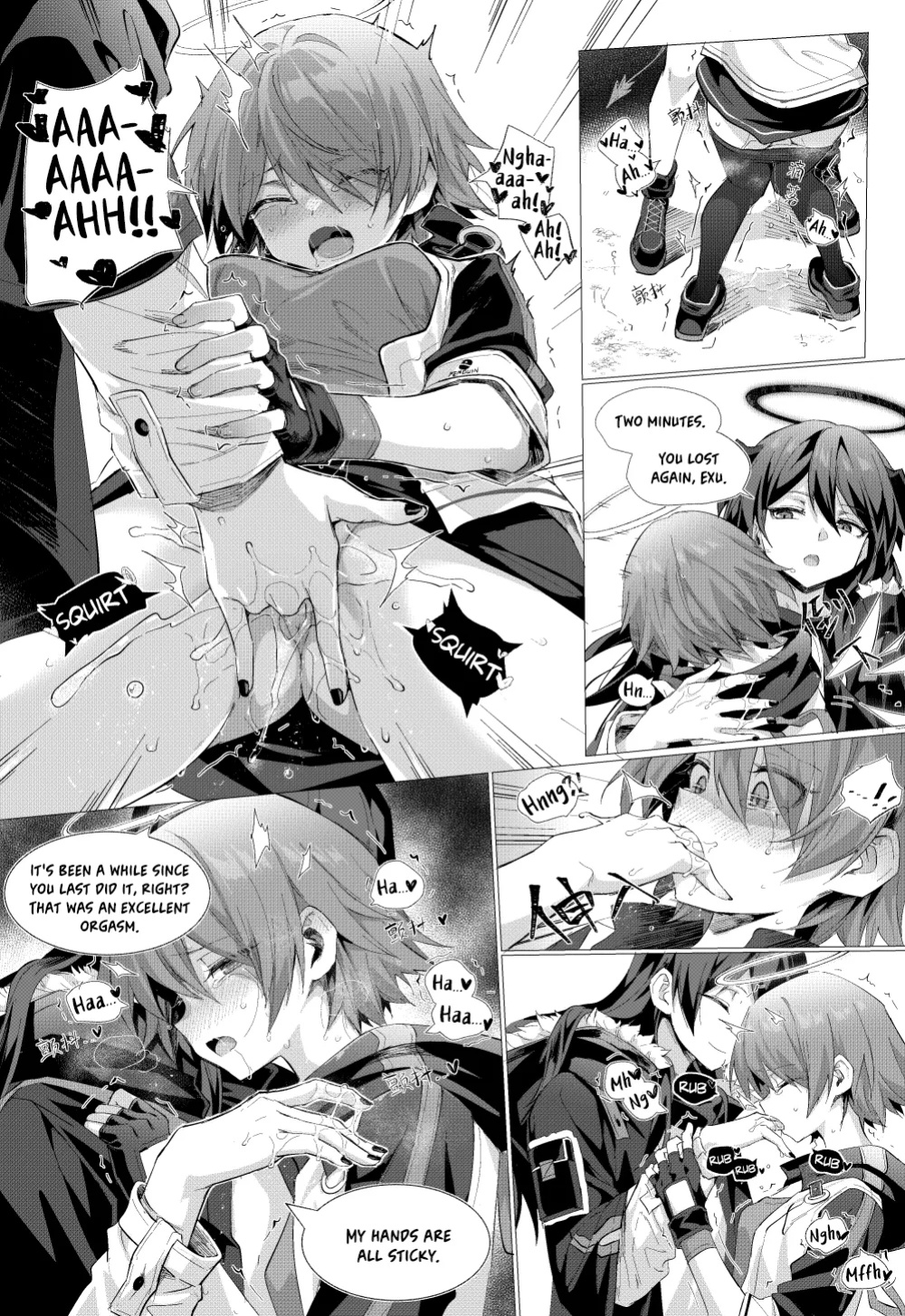 [kataokasan] Mostima x Exusiai Short Story (Arknights) [DKKMD Translations]