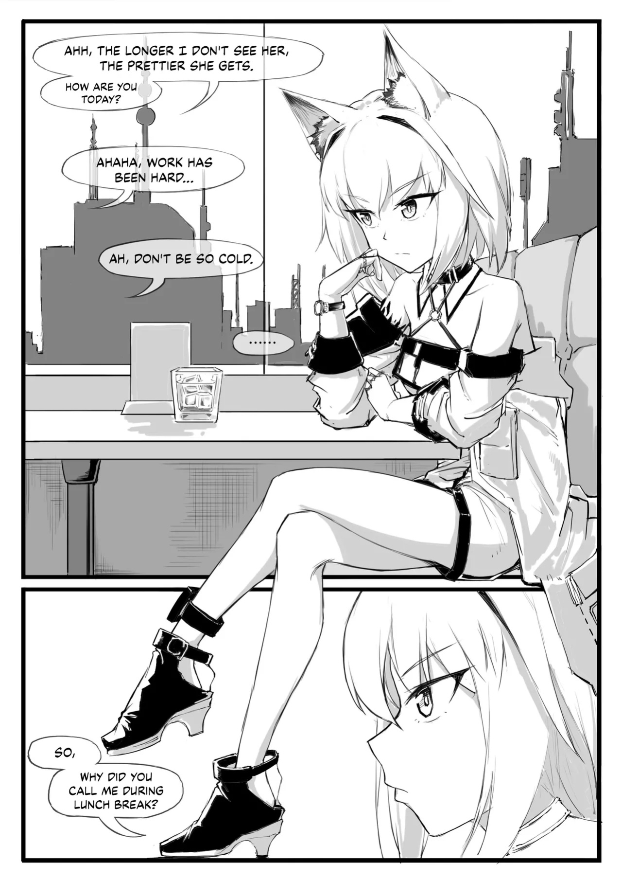 [saluky] The Time Kal’Tsit Got Hypnotized (Arknights) [DKKMD Translations]