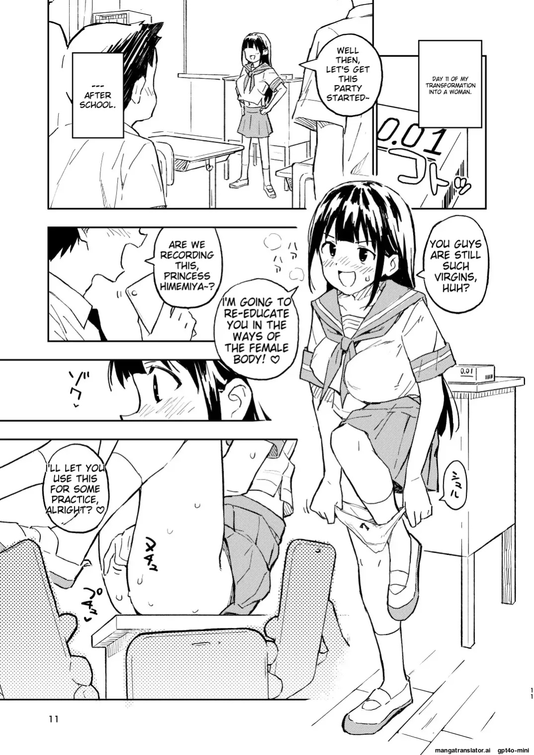 [Mirakoku (Yasumi Mirakichi)] 1-kagetsu Ninshin Shinakereba Otoko ni Modoreru Hanashi (2) [EditedMTL]