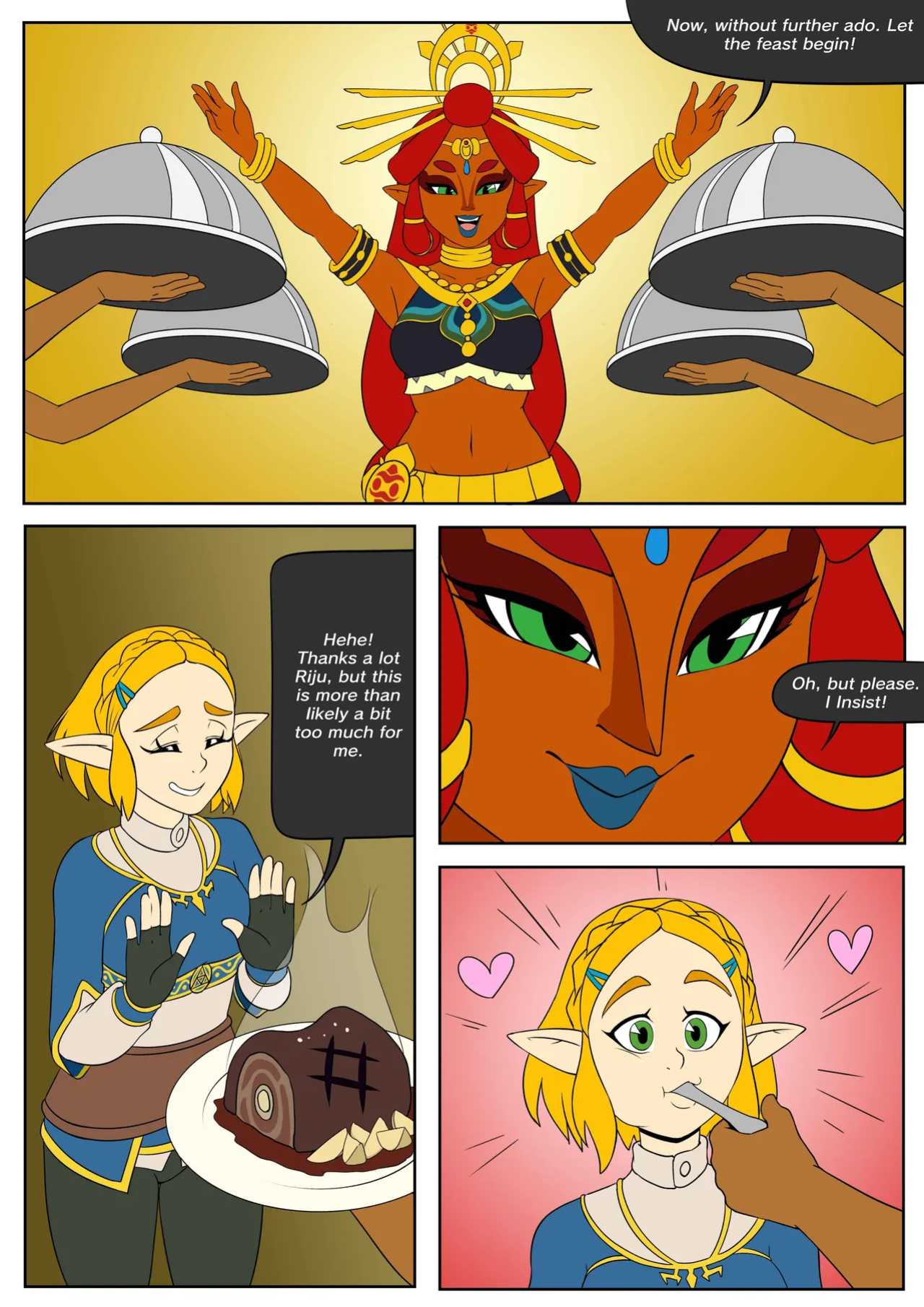 [Anastimafilia] Gerudo's Hospitality