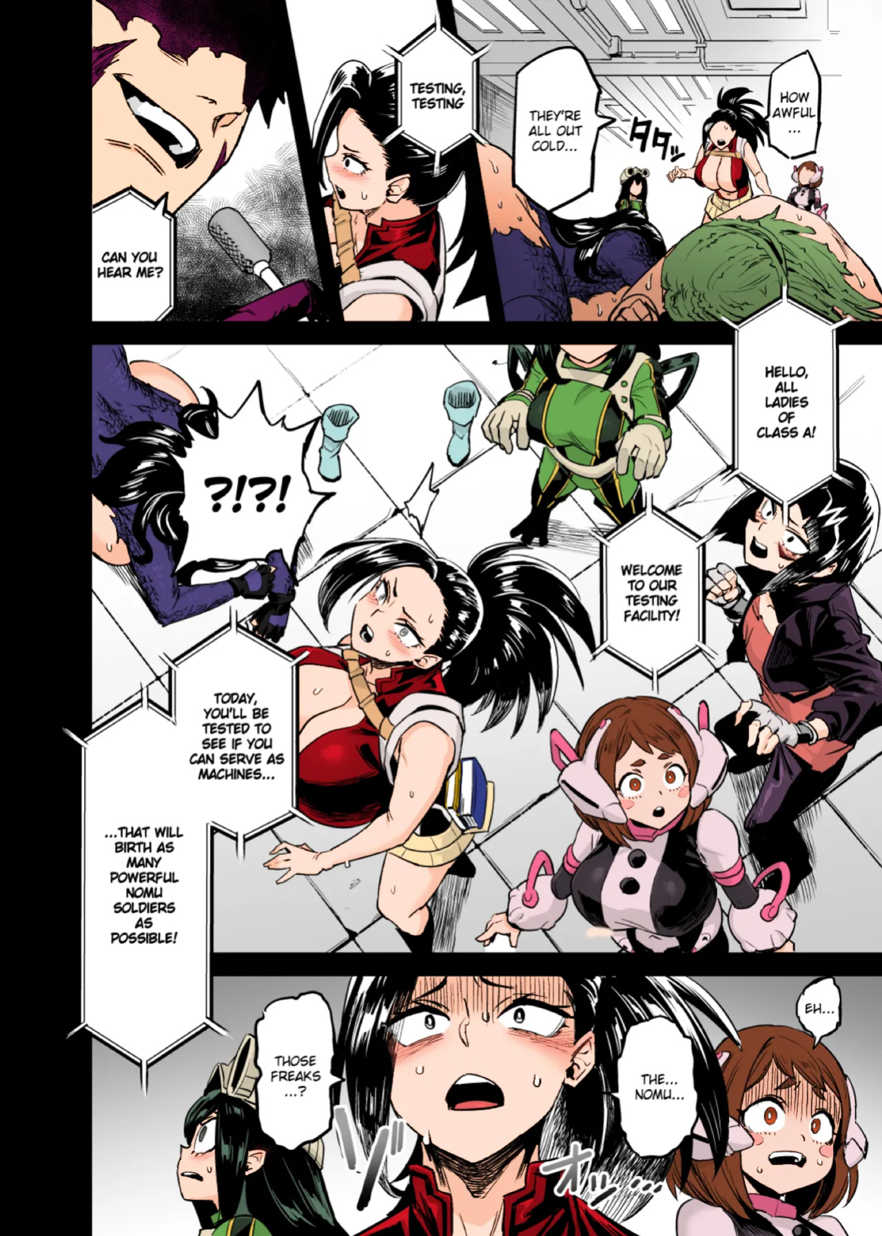 [OVing (Obui)] Watashi wa Villain Creati | I'm Villain Creati (Boku no Hero Academia) [Colorized]