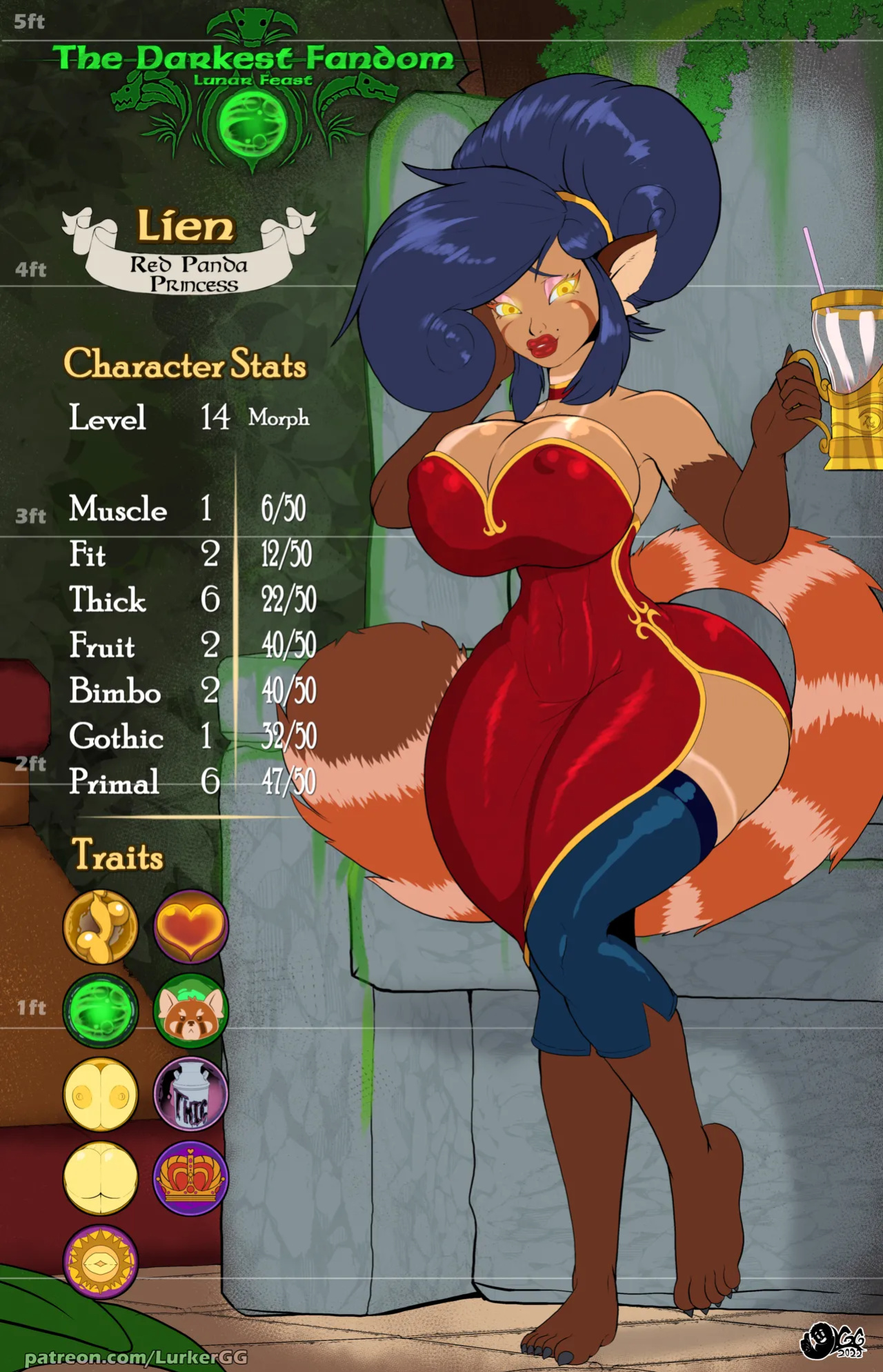 Darkest Fandom Lunar Feast, Growth Adventure (LurkerGG)