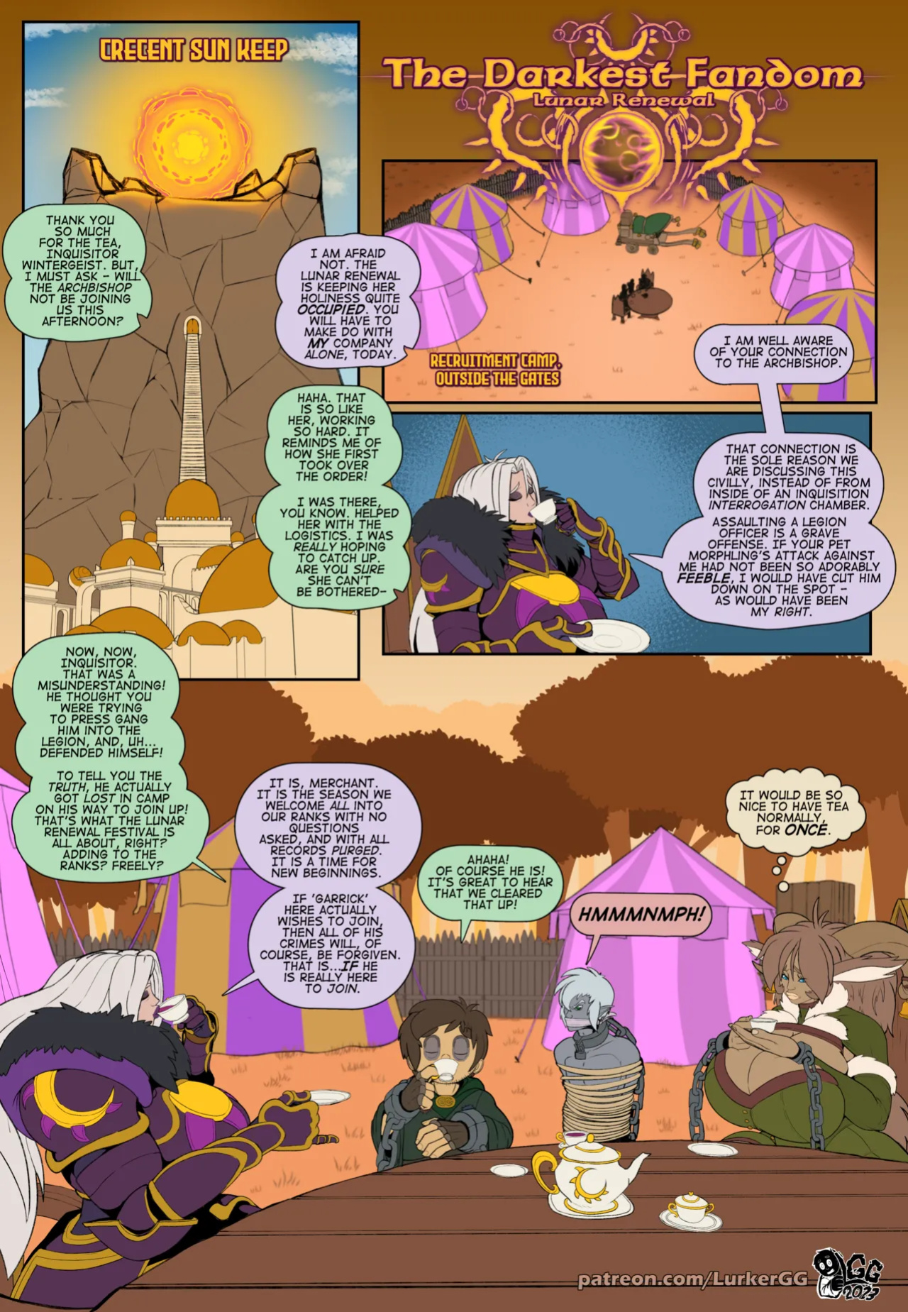 Darkest Fandom Lunar Renewal, Growth Adventure (LurkerGG)