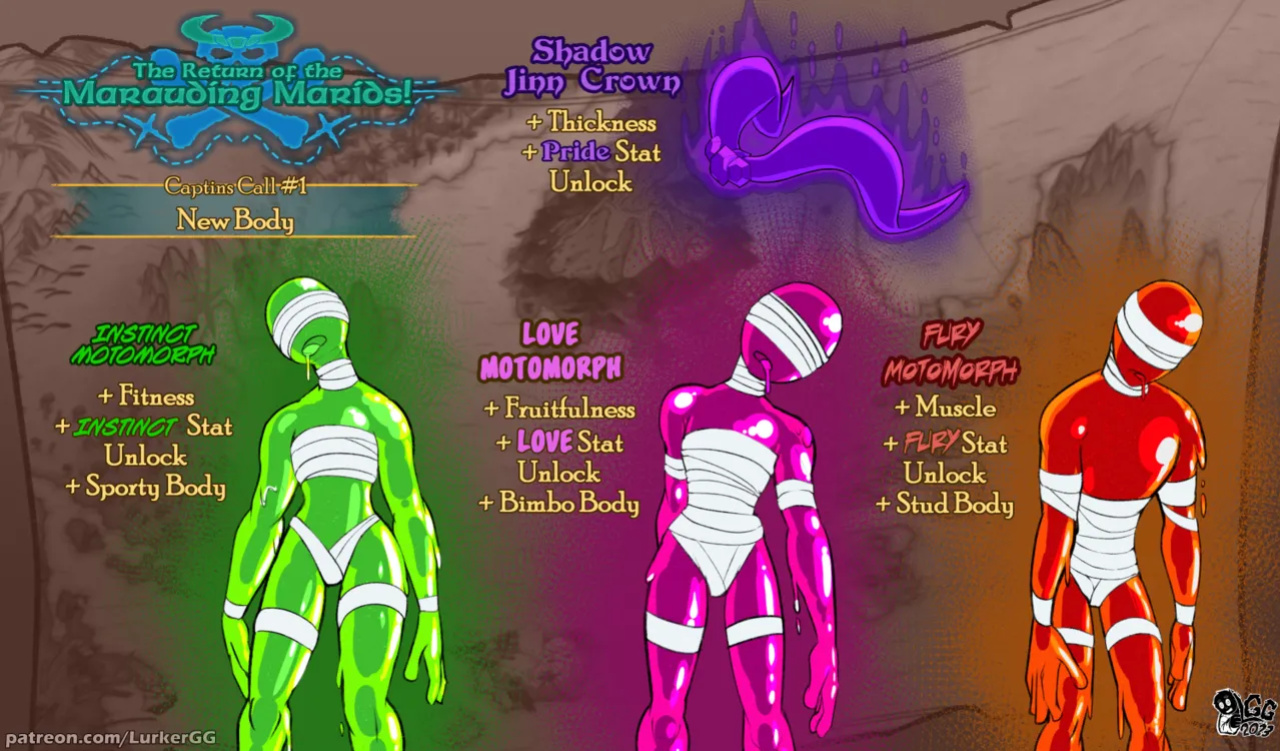 Growth Adventure; Marauding Marids Part 1 through 6
