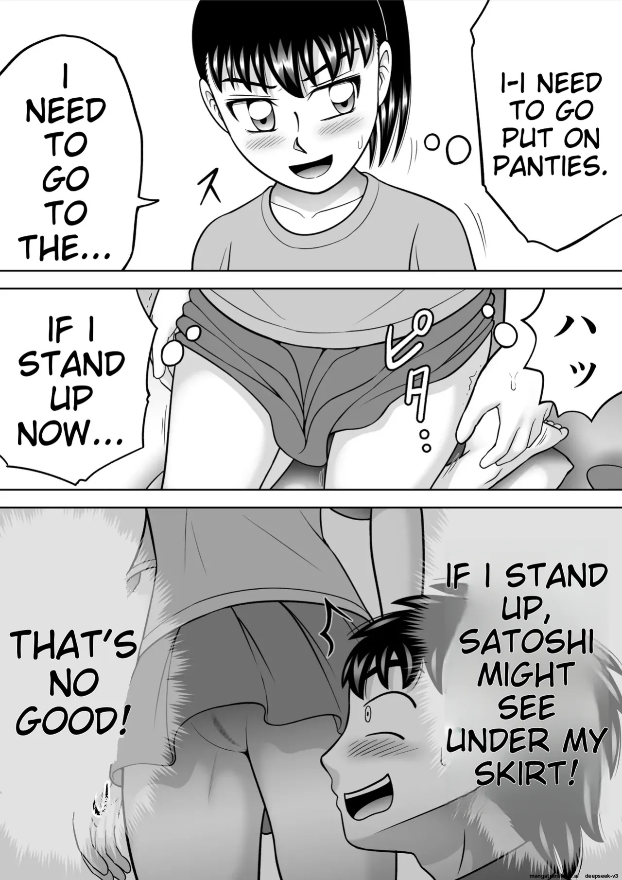[Hitotsukami (Kitamura Kouichi)] No-Pan Shoujo [EditedMTL]
