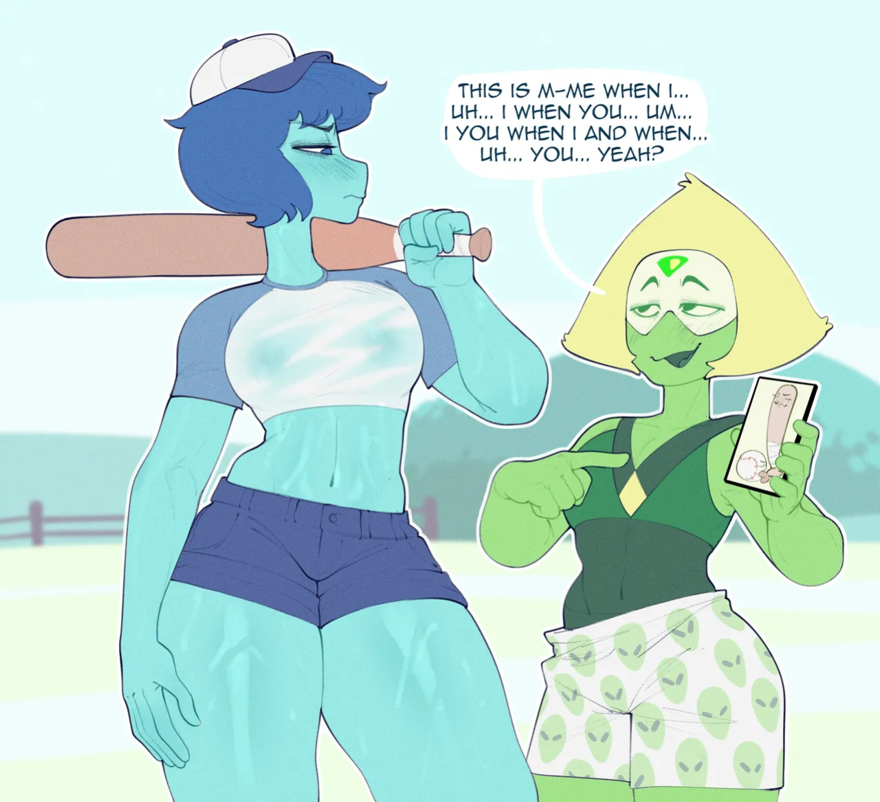 [Mr. Fuga] Lapis & Peridot (Steven Universe)