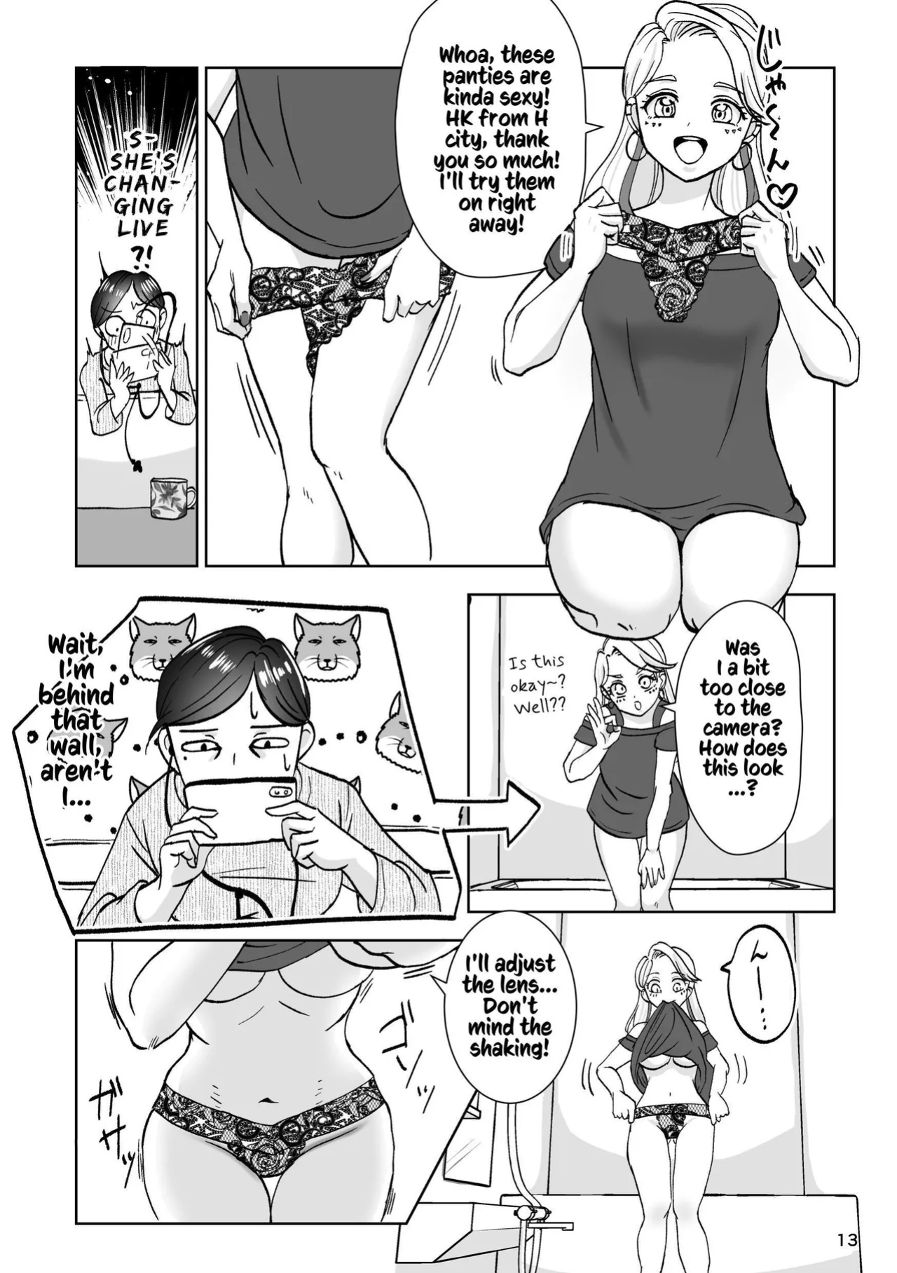 [Imopotato (Nun)] That Woman Next Door Is A Perverted Streamer ~Compilation~ [Kusanuu]