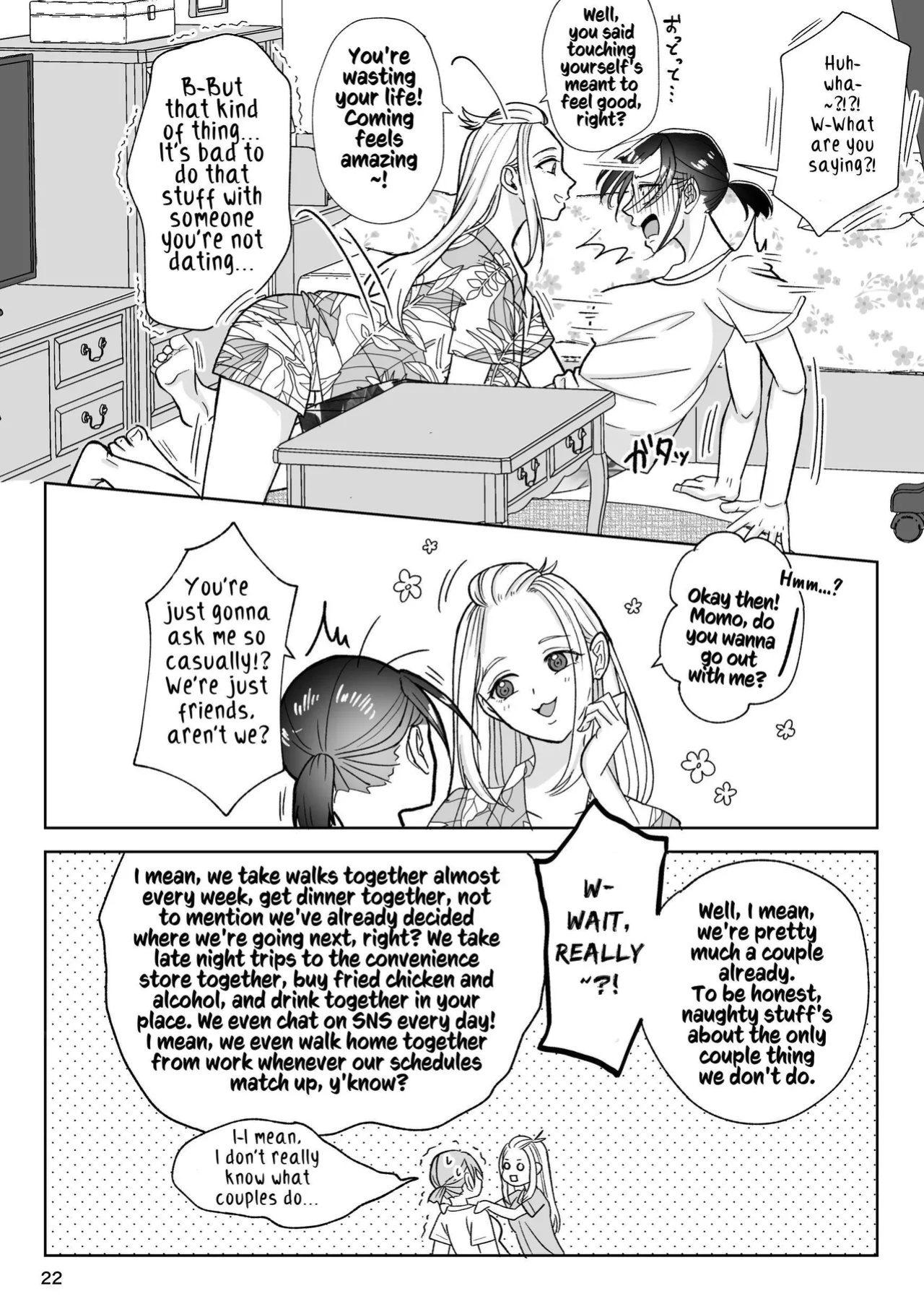 [Imopotato (Nun)] That Woman Next Door Is A Perverted Streamer ~Compilation~ [Kusanuu]