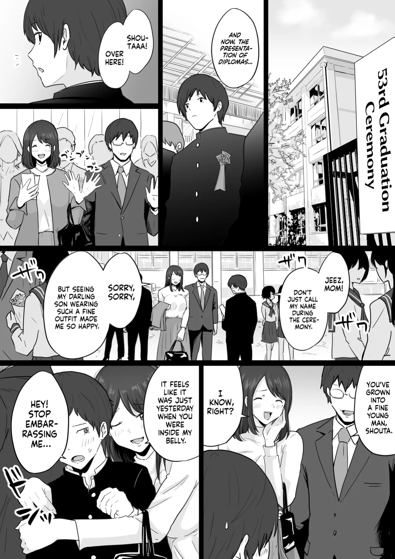 [Watson-dou] Houkai Kazoku -Hahaoya ga Yakuza to no Sex ni Hamatta Hanashi- | Broken Family - A Story About a Mother Who Became Addicted to Sex With a Yakuza [Navajodo]