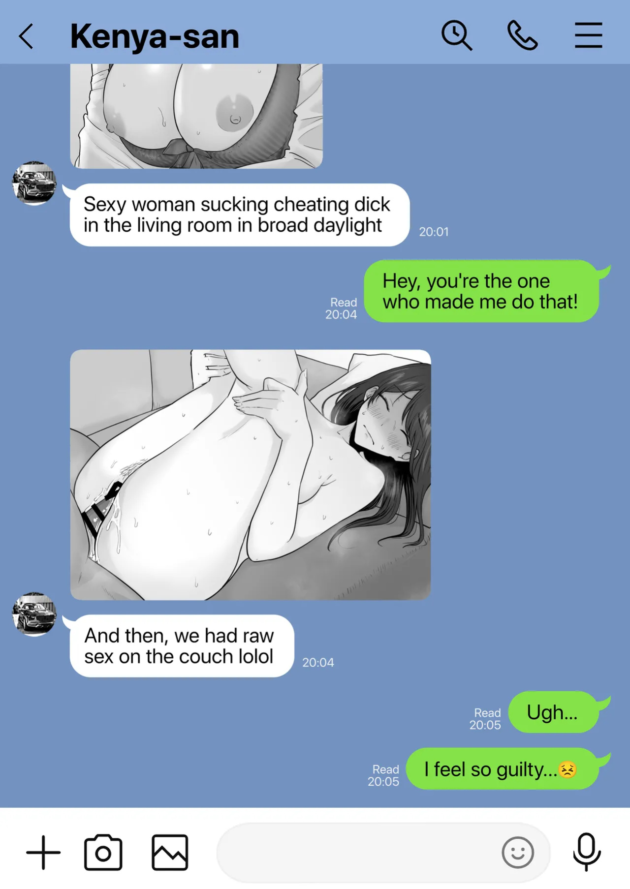 [Watson-dou] Houkai Kazoku -Hahaoya ga Yakuza to no Sex ni Hamatta Hanashi- | Broken Family - A Story About a Mother Who Became Addicted to Sex With a Yakuza [Navajodo]
