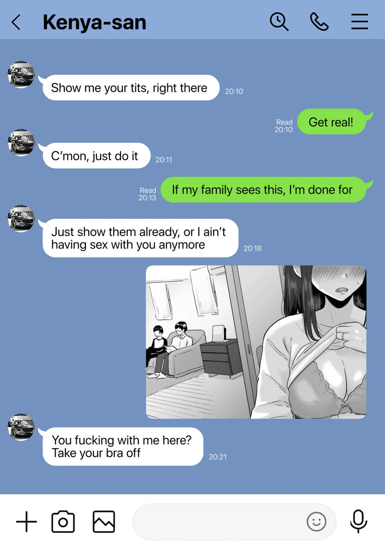 [Watson-dou] Houkai Kazoku -Hahaoya ga Yakuza to no Sex ni Hamatta Hanashi- | Broken Family - A Story About a Mother Who Became Addicted to Sex With a Yakuza [Navajodo]