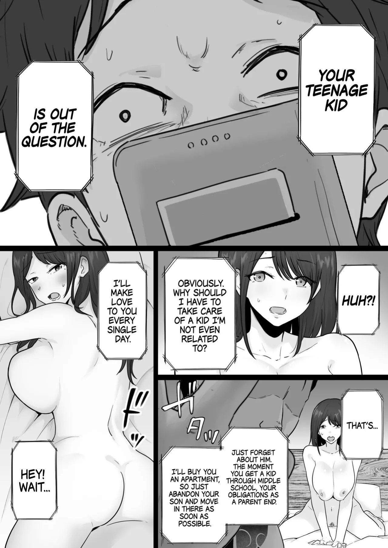 [Watson-dou] Houkai Kazoku -Hahaoya ga Yakuza to no Sex ni Hamatta Hanashi- | Broken Family - A Story About a Mother Who Became Addicted to Sex With a Yakuza [Navajodo]