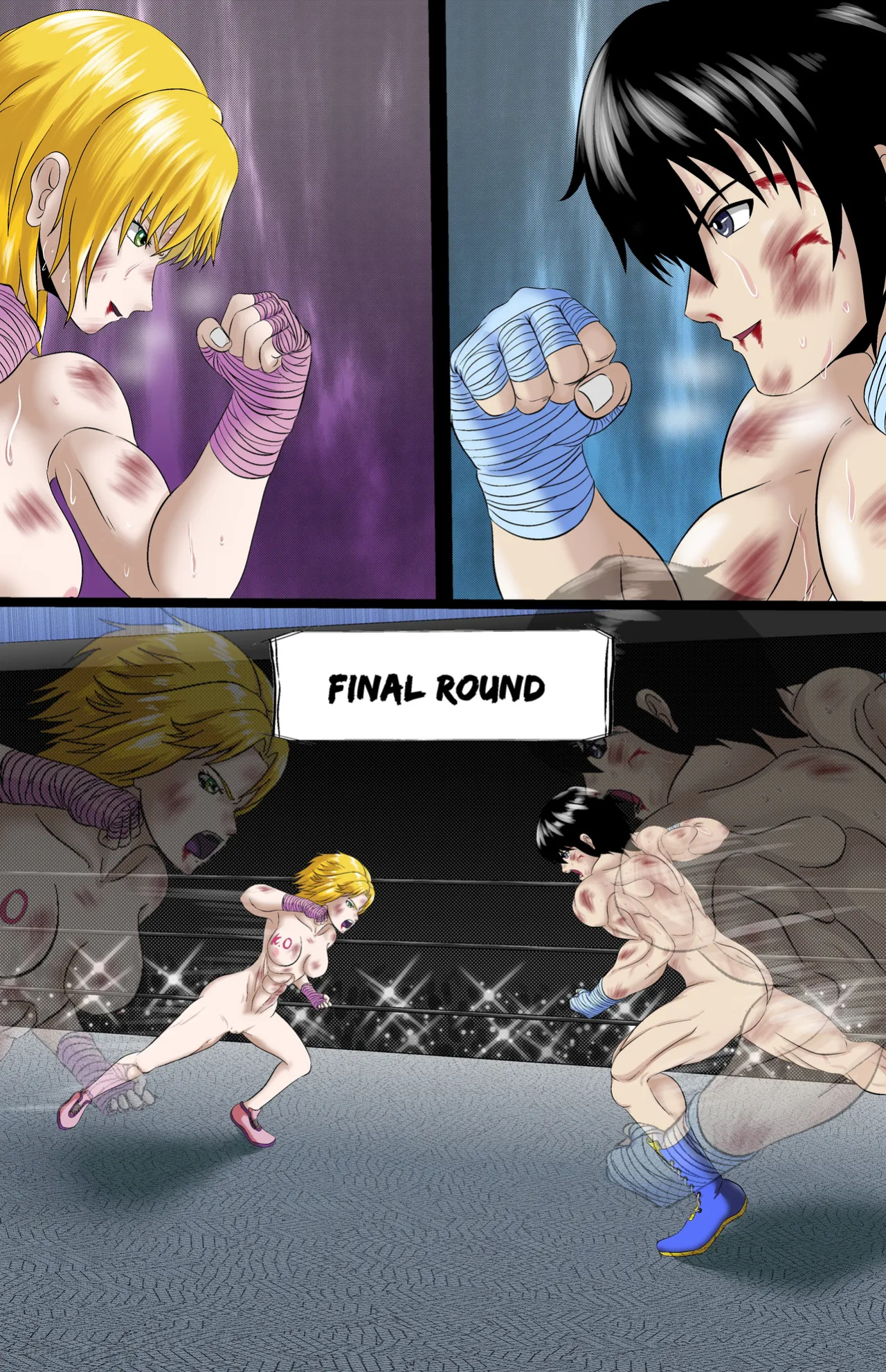 (choutzun) Mix boxing ken vs Tina