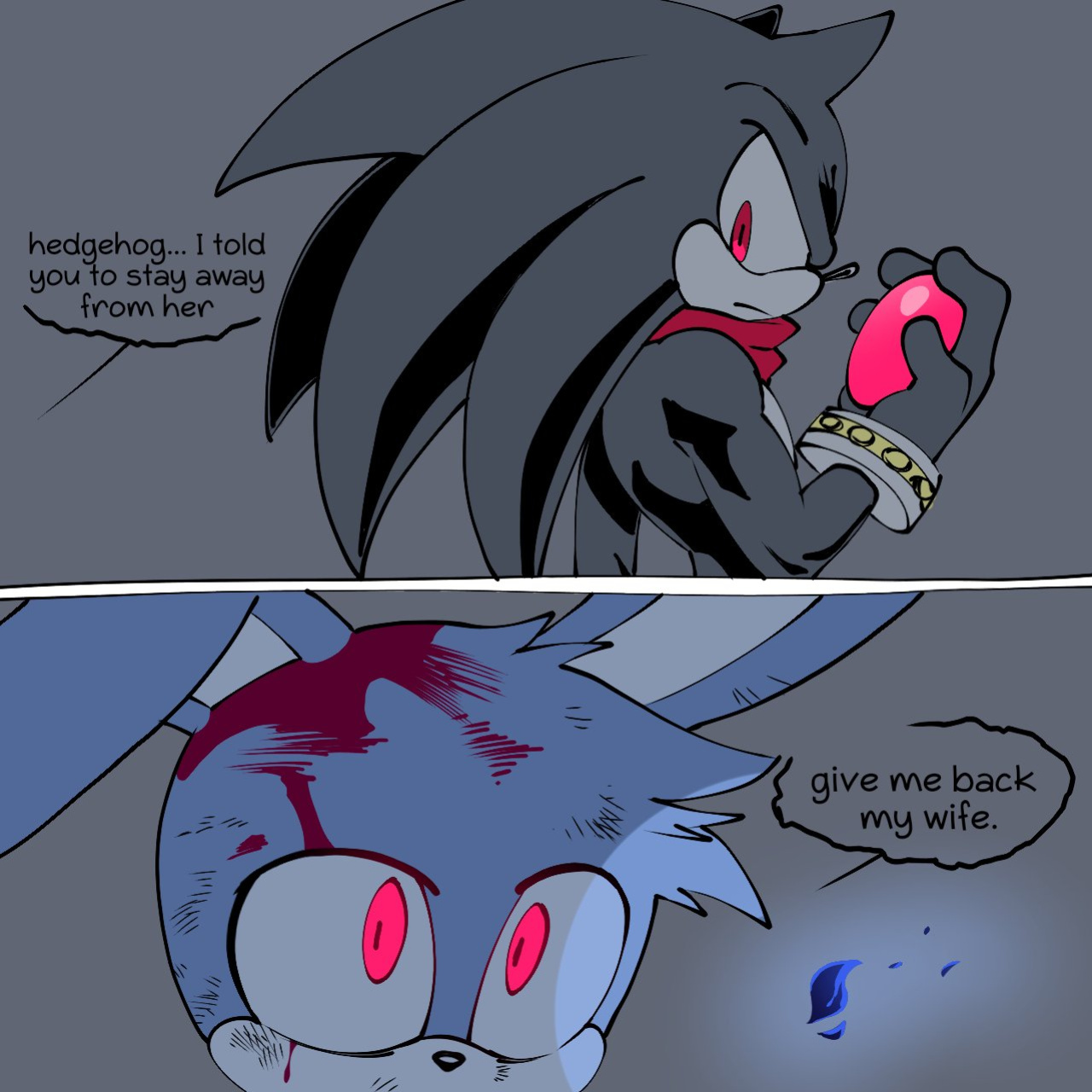 [Quaverdraws | QuaverNSFW] Prototype Sonic x Prototype Blaze