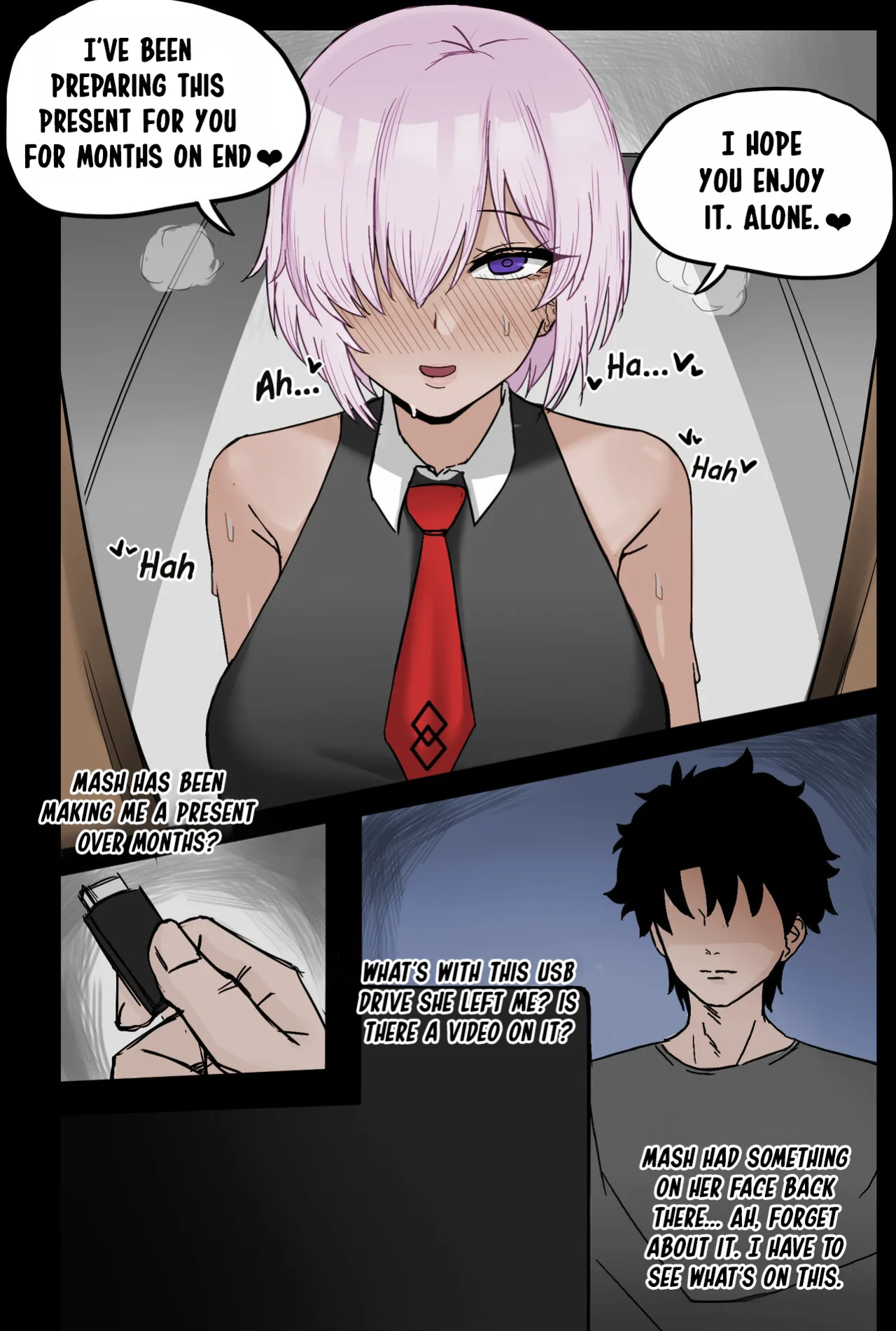 [ChiHel] Letting Master Know We've Been Made Into Another Man's Sows [Colored] [Fate/Grand Order] (wurthy1337)
