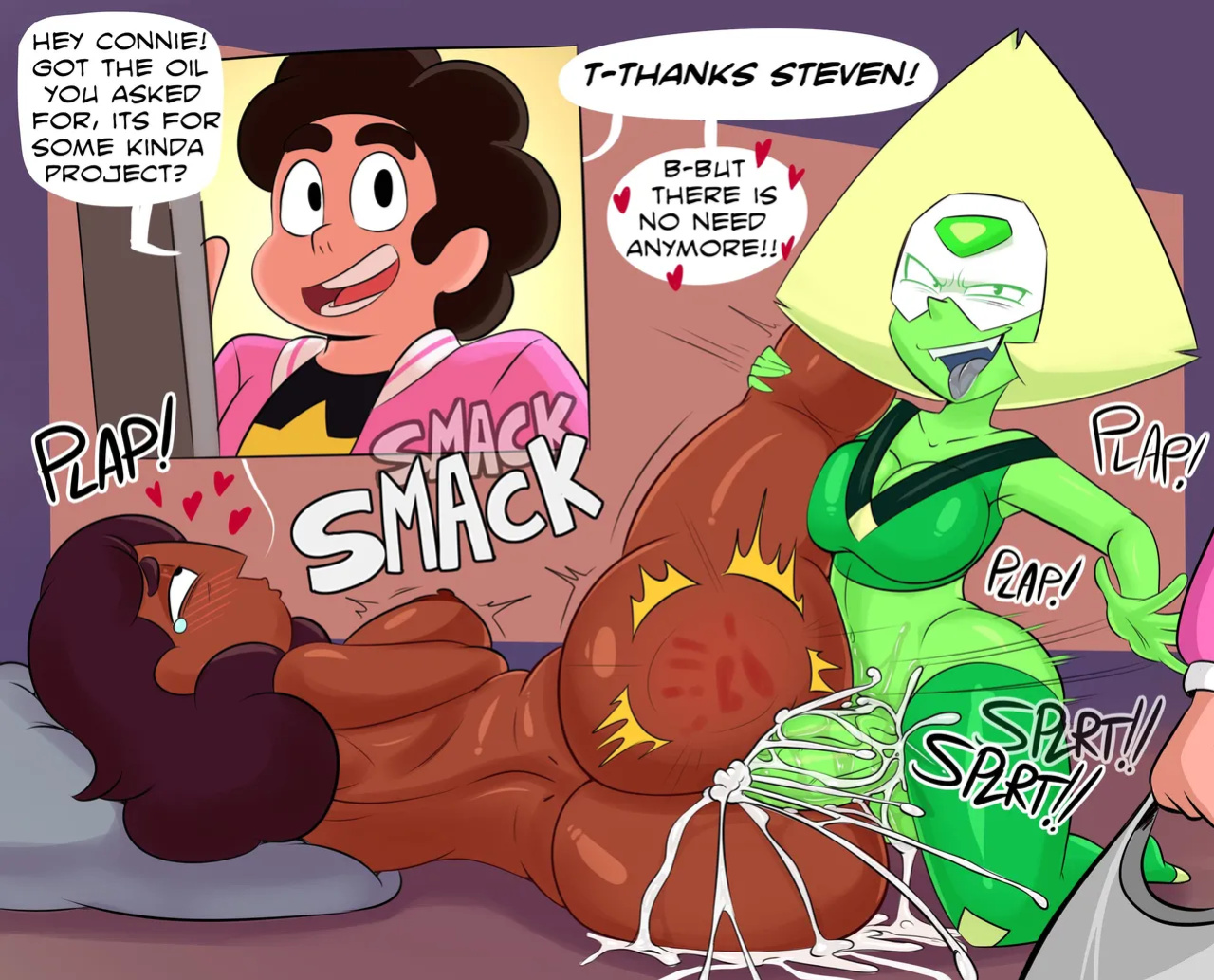 [Spakka] Futa Peridot (Steven Universe)