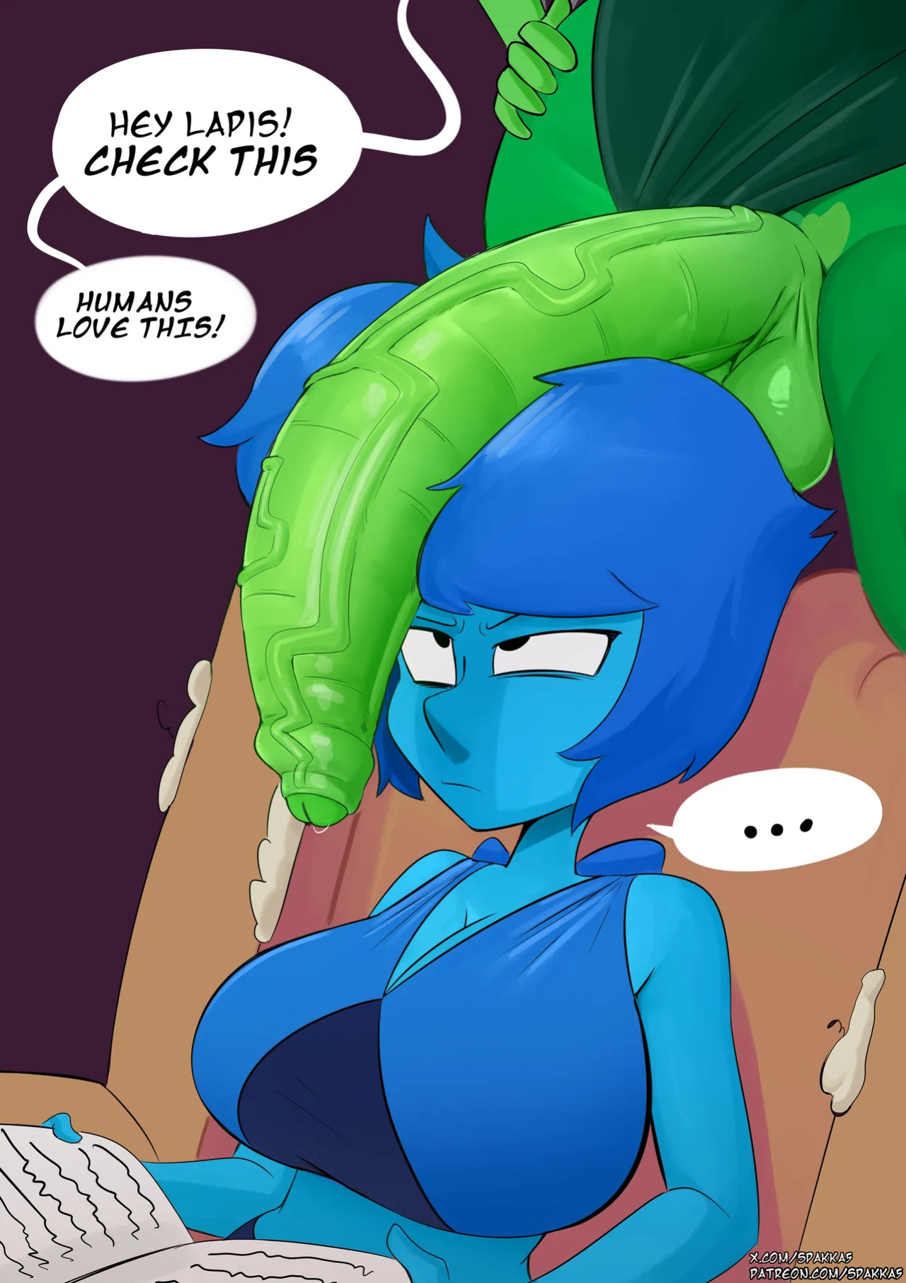 [Spakka] Futa Peridot (Steven Universe)