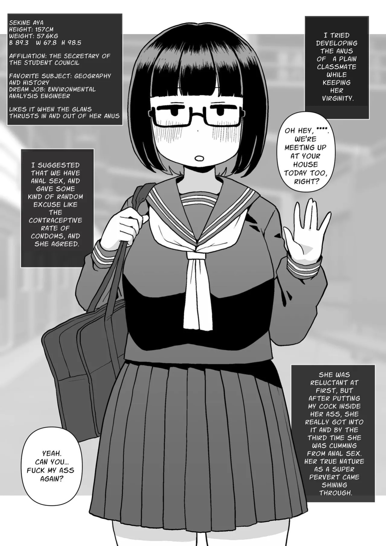 [Surudoiman no Irutokoro (Norihito)] Mob-gao Doukyuusei o Shojo no Mama Anal Kaihatsu shita Hanashi | I Sexually Developed The Anuses Of My Plain Looking Classmates While Leaving Them As Virgins [GGY Translations]