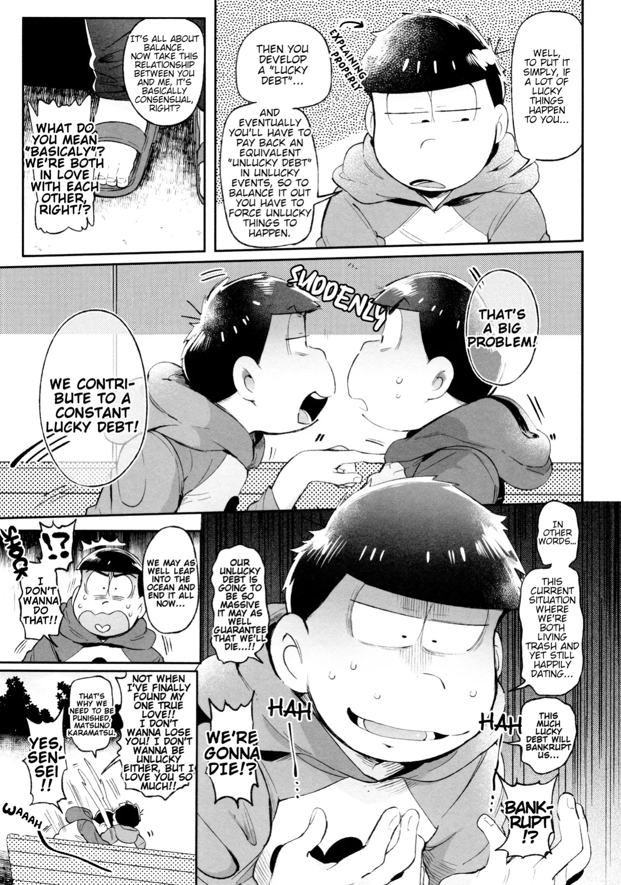 (Kahou wa Nete Matsu 17) [Momoiro-netsuduki (Kisaki Nana)] This Is Our Punishment Theory | Kore ga Bokura no Imashime Riron (Osomatsu-san)