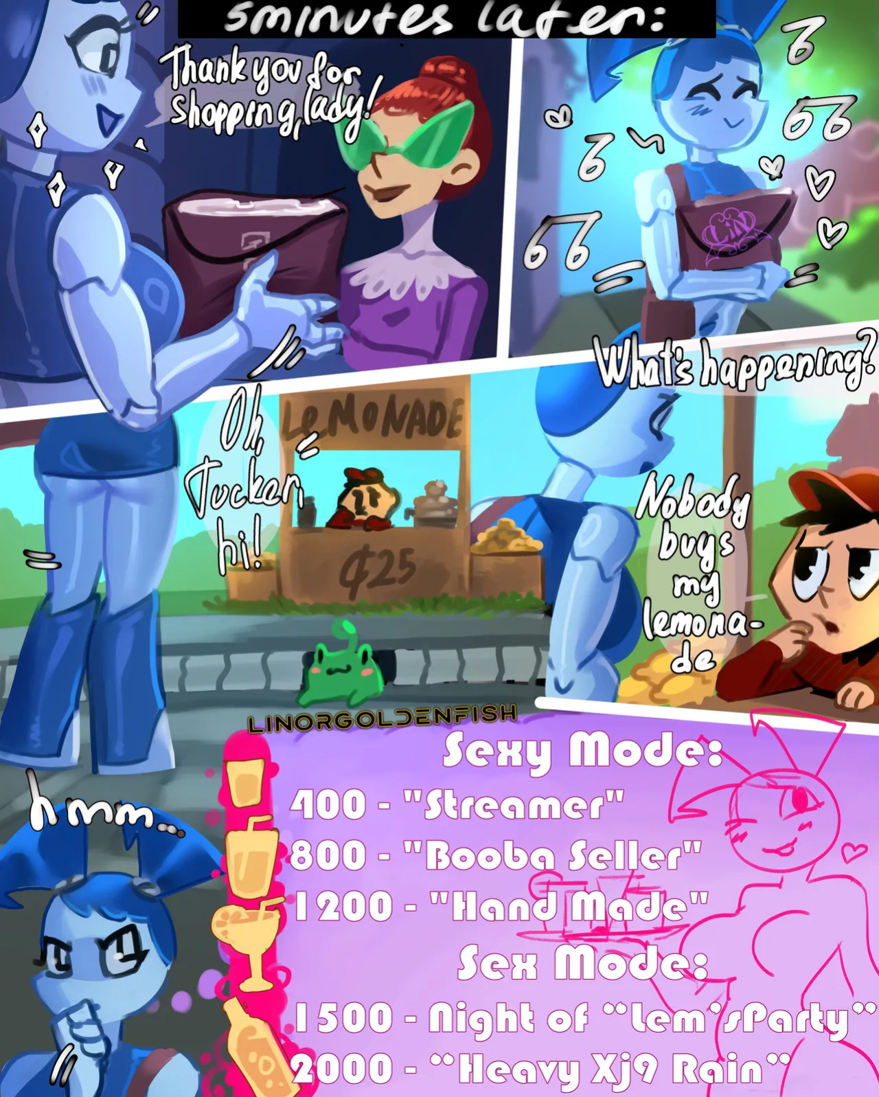 [Linor Goldenfish] My Life as a Teenage Robot