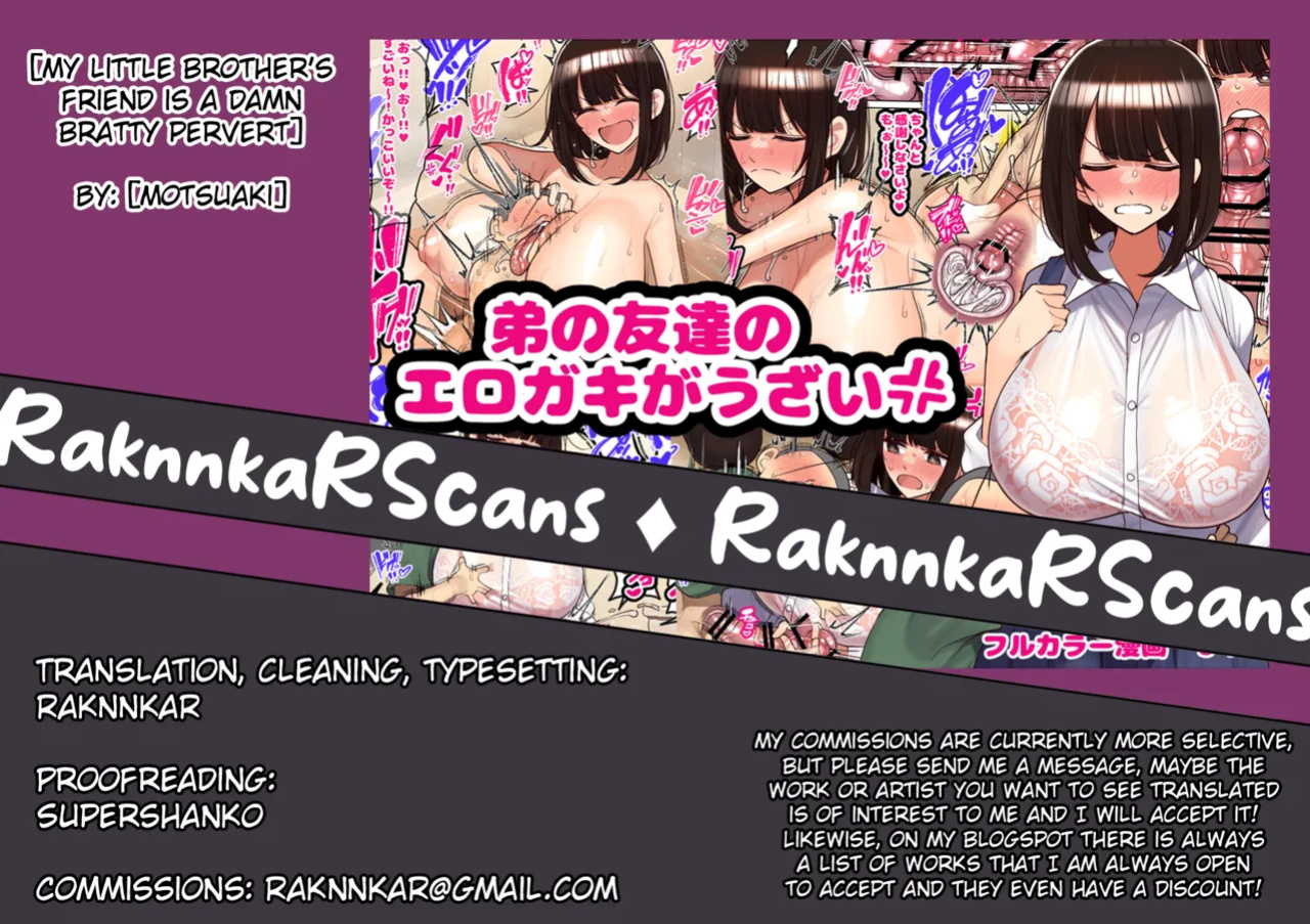 [Hamusuta-nonikomi (Motsuaki)] Otouto no Tomodachi no Erogaki ga Uzai! [Raknnkarscans]