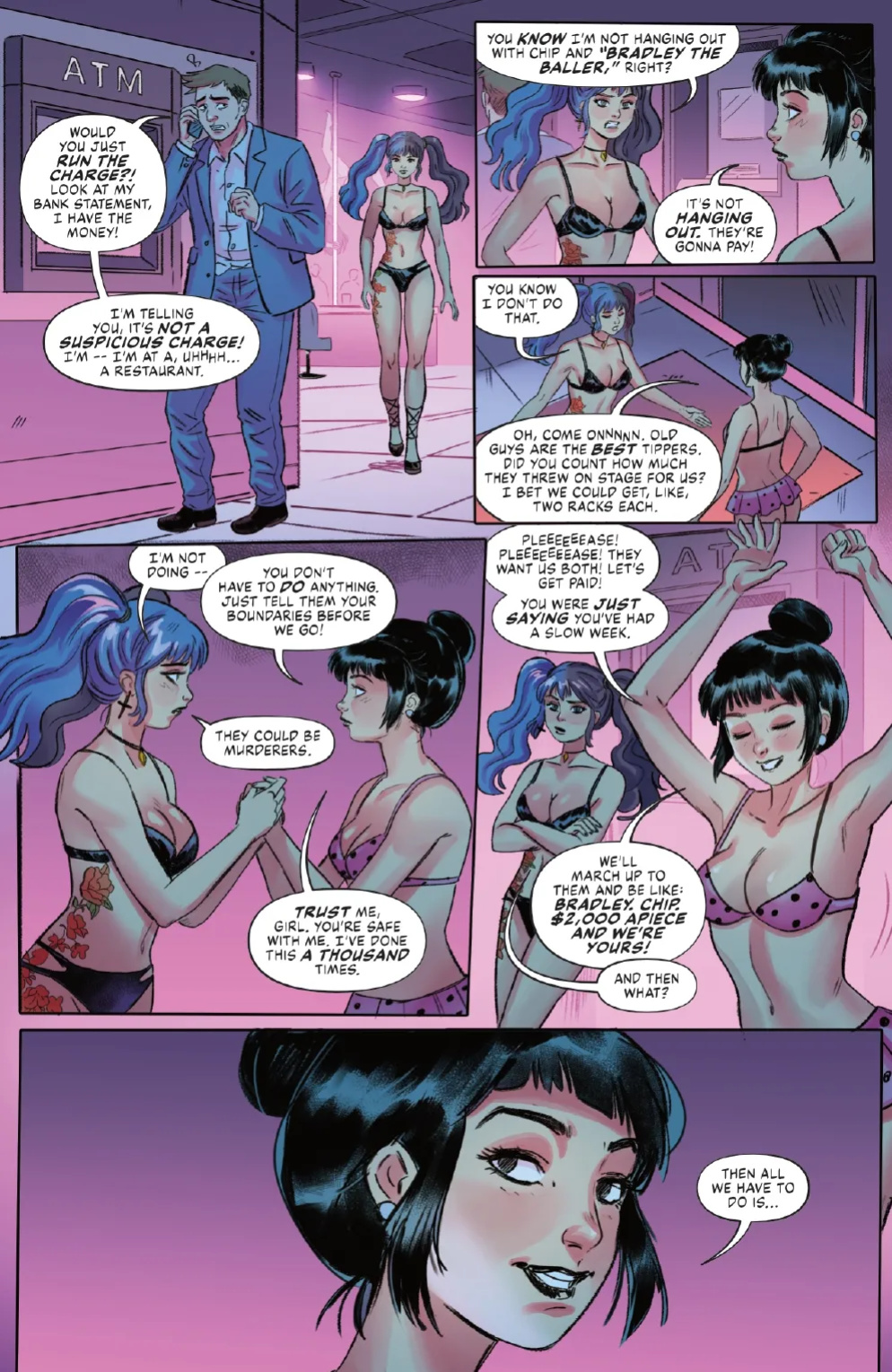 Cheeky Comics Beach Party