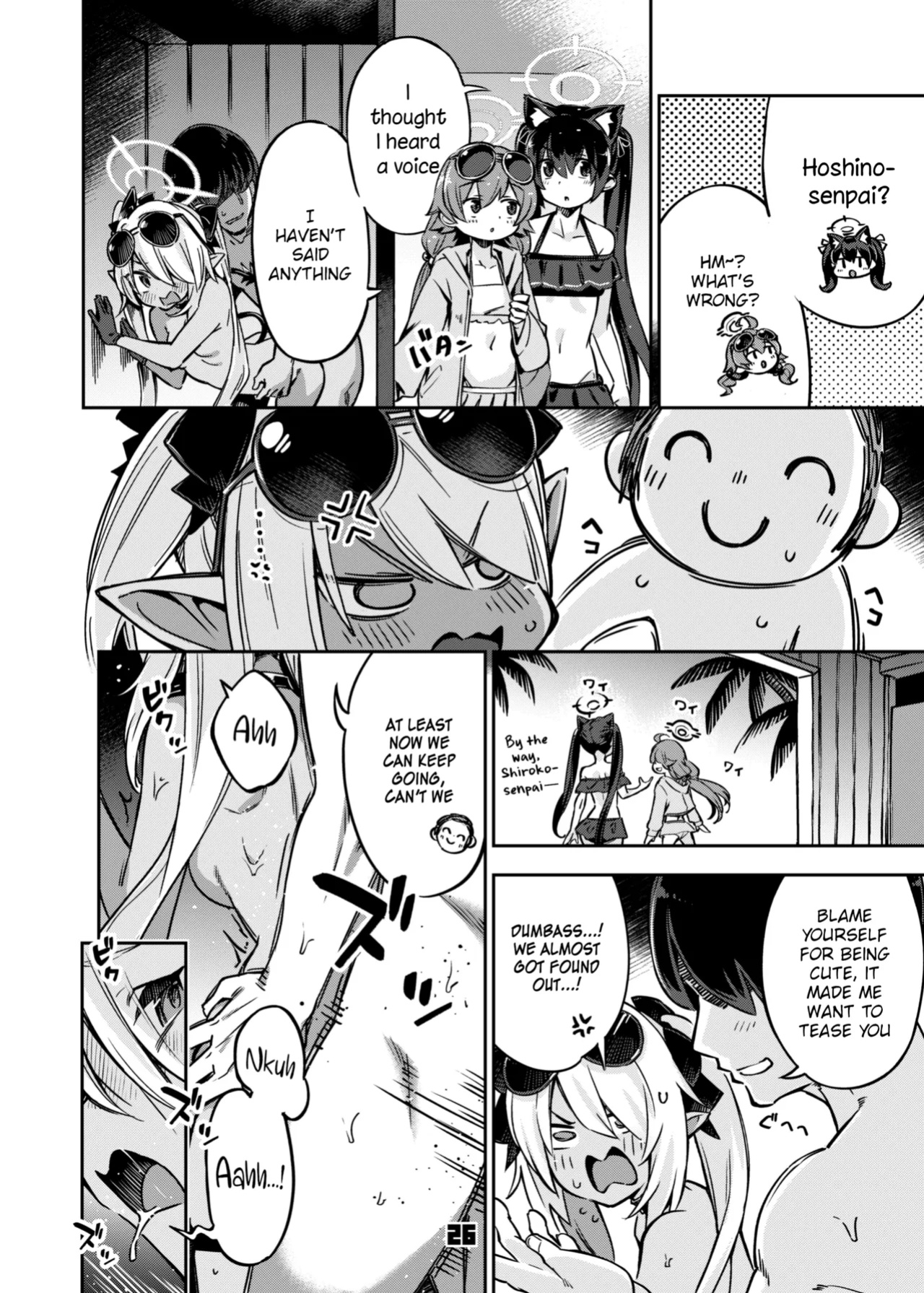 [Zombie to Yukaina Nakamatachi (Super Zombie)] Sensei no Baka! Hentai! Mou Shiranai!! | Idiot! Pervert! Leave me alone!! (Blue Archive) [SDF]