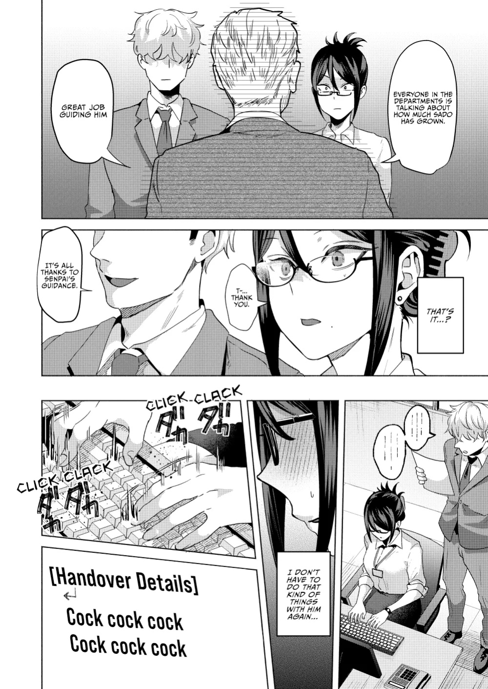 [Gagaga Honpo (Gar)] Buka ni #UraAcc o Shiraretara | If My Subordinate Finds Out About My Secret Alt Account [Vivid Rabbit]