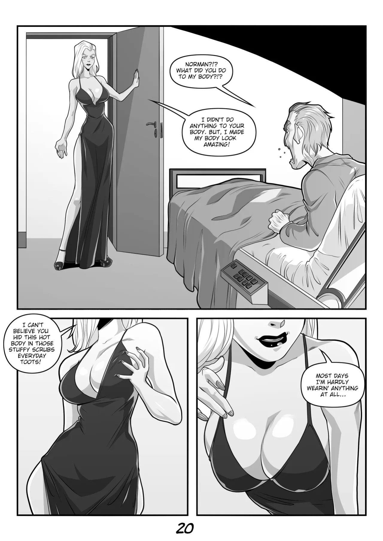 Lady Valiant Naughty Side Story - Human Trial