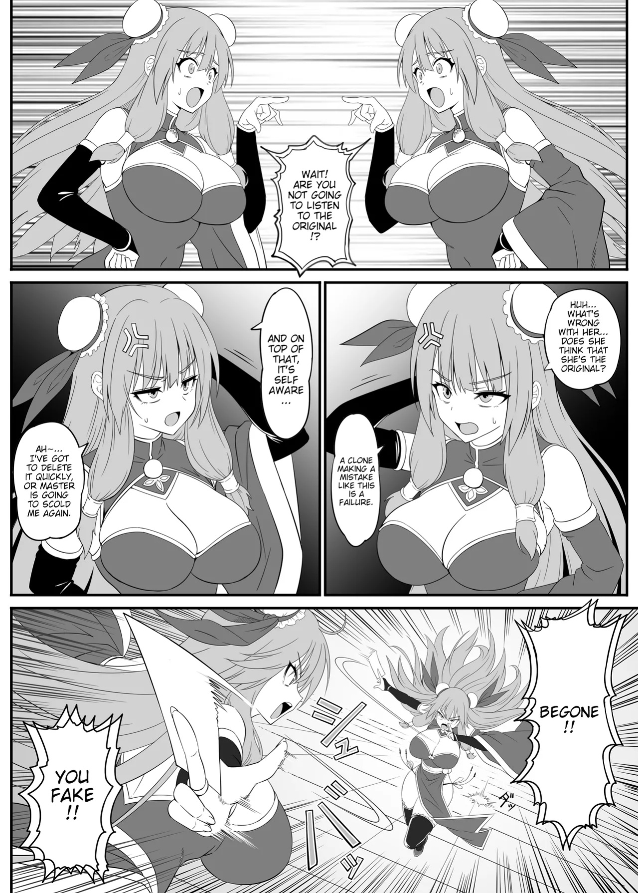 [Ippeisotsu (Buta Narin)] Toaru Sennyo no Bunretsu Nichijou | Daily Cloning Life of a Certain Sorceress