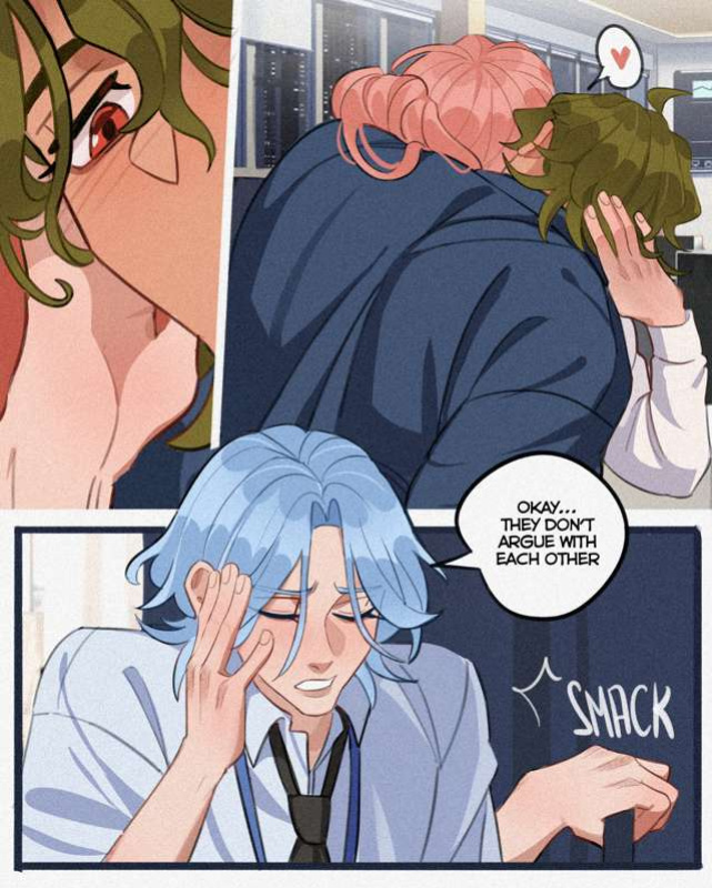 [Miloras] Office au Matchablossom comic