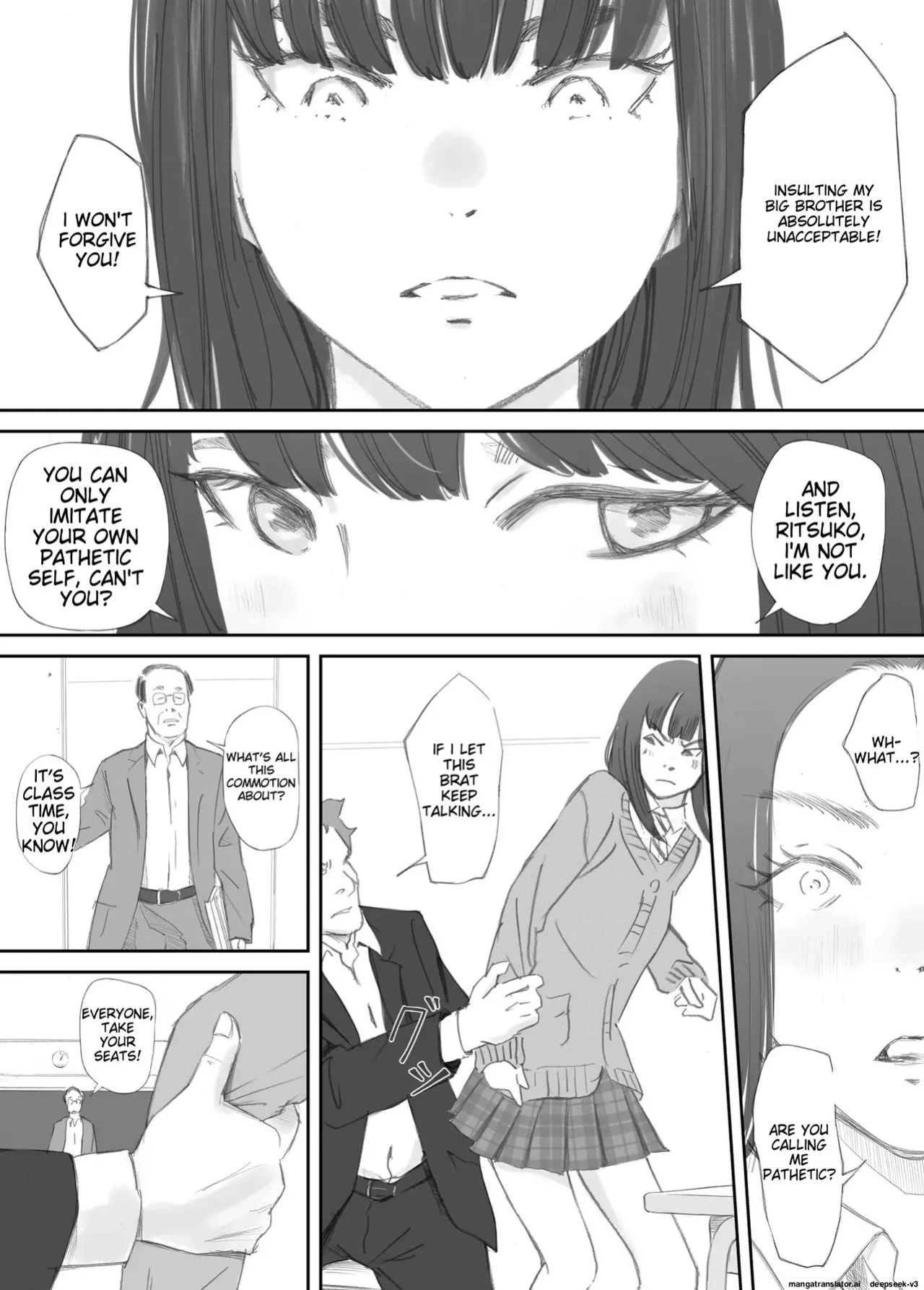 [Nekome Koi] Broken Bonds: Stepsister Cuckolded