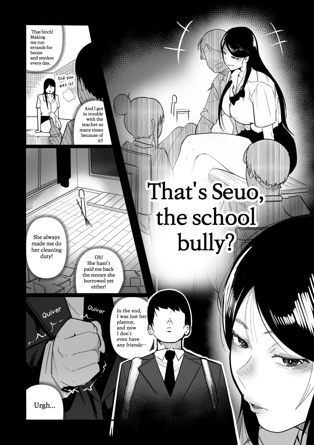 [Boole] Living Together With The Buxom Female Bully!