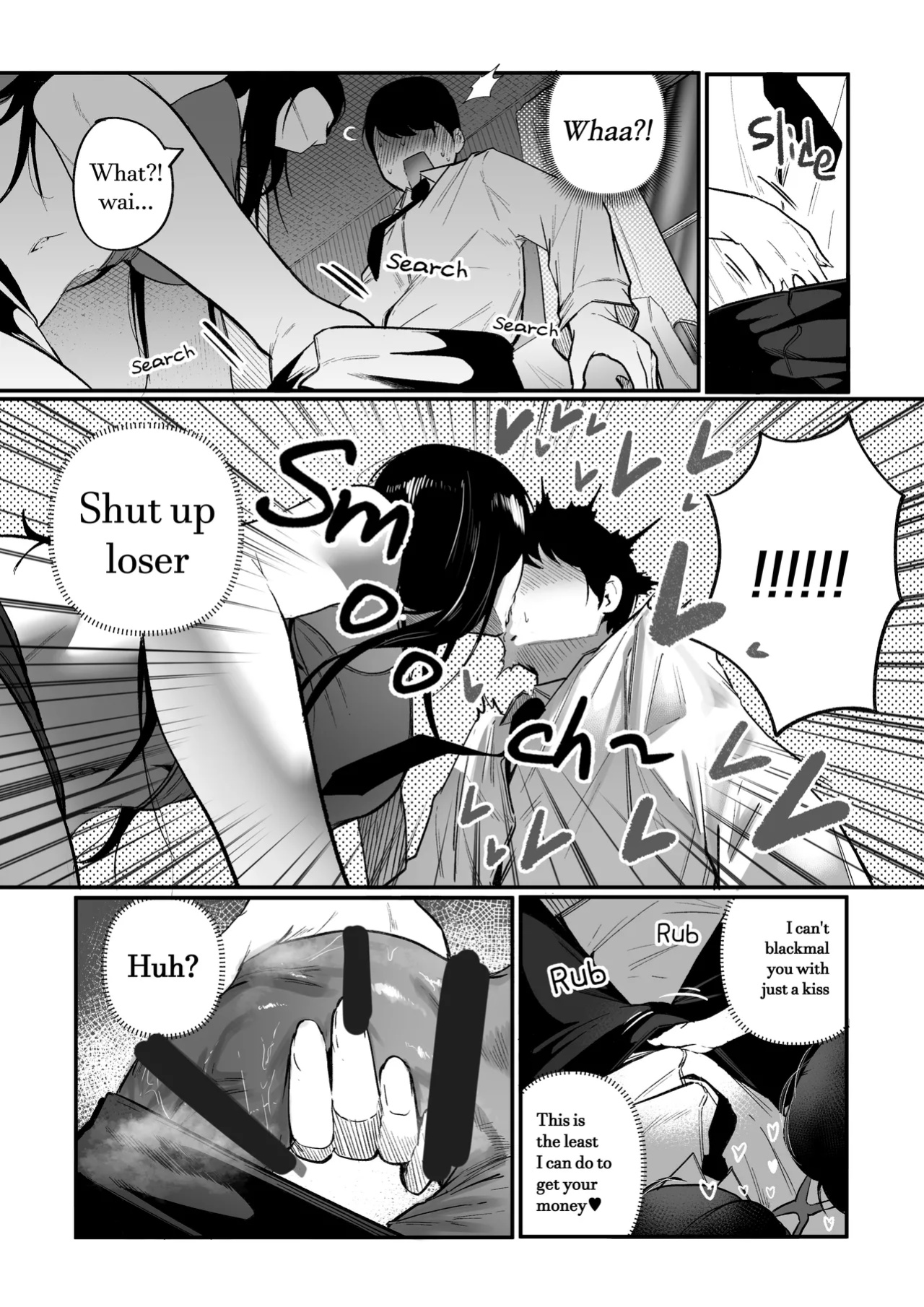 [Boole] Living Together With The Buxom Female Bully!