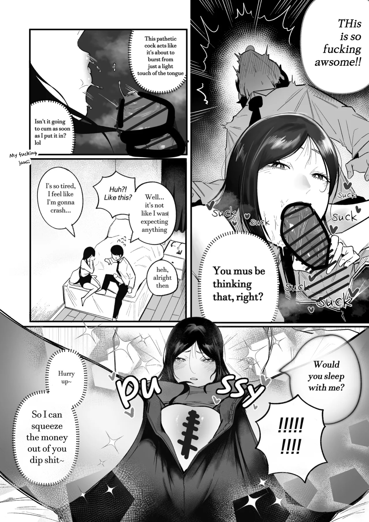 [Boole] Living Together With The Buxom Female Bully!