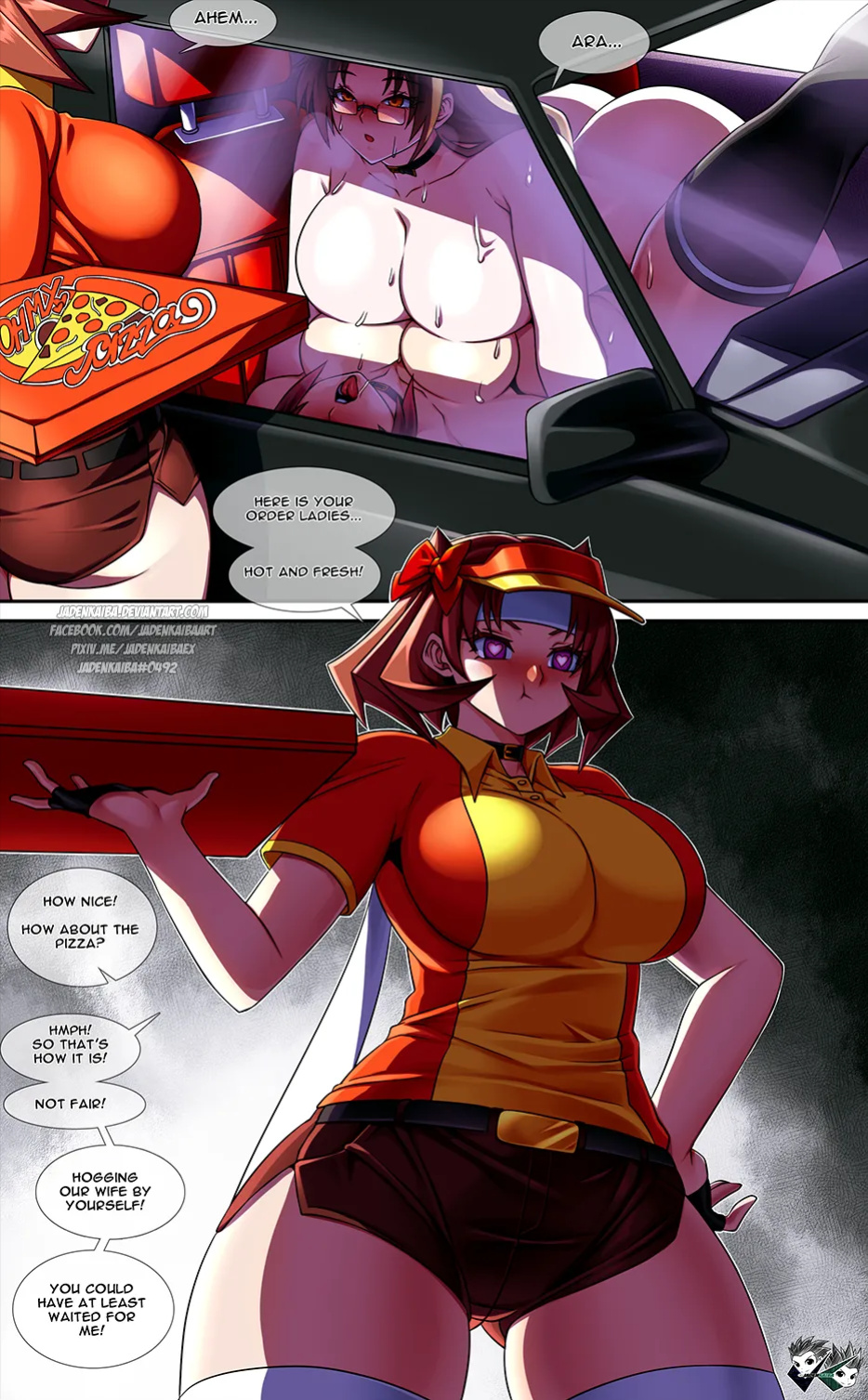 [Jadenkaiba] Yui-Ohh! - Pizza Time