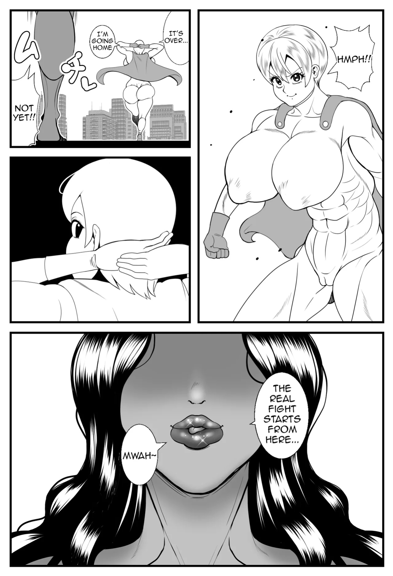 [Nekorondoru (Tokei)] Alien Fatfat VS Superheroine