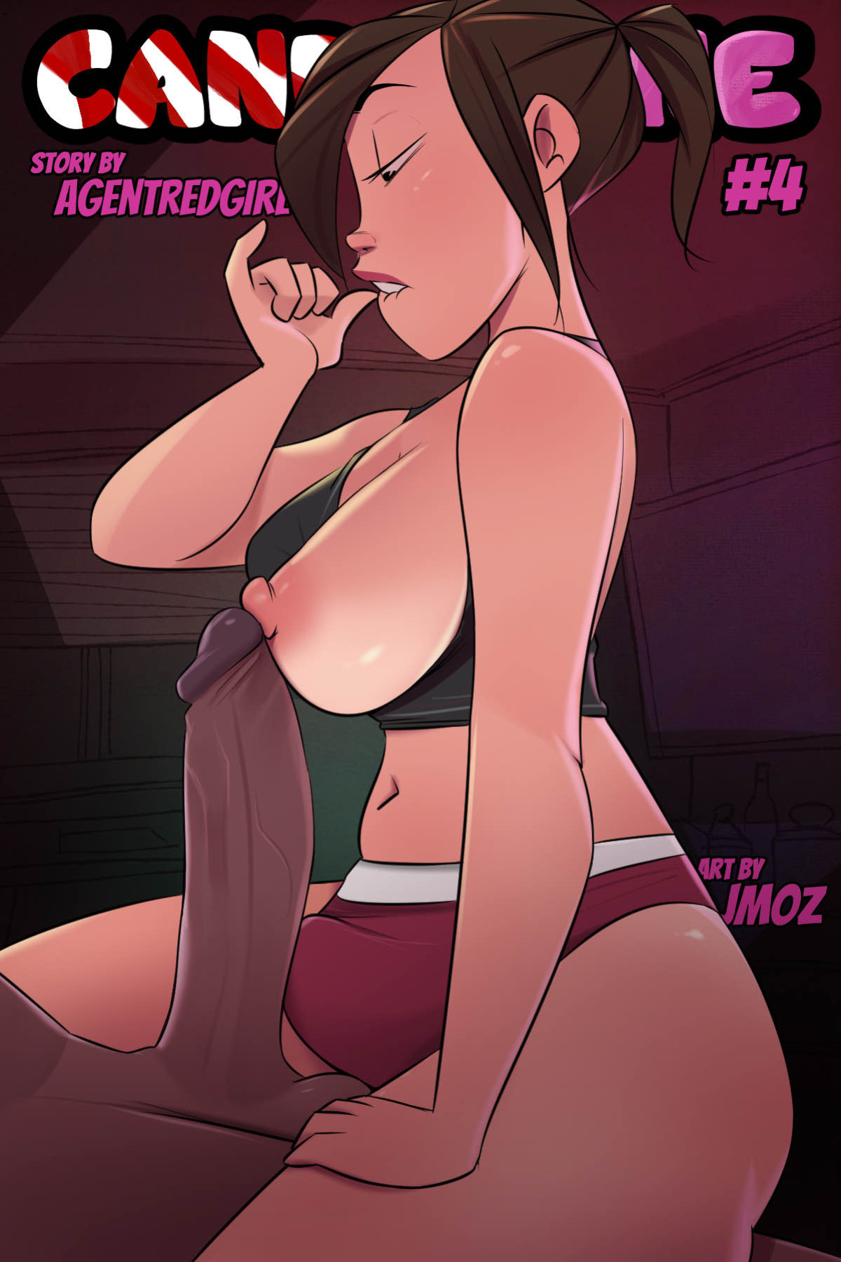 [Jmoz Comix / Agent Red Girl] Candy Cane 4